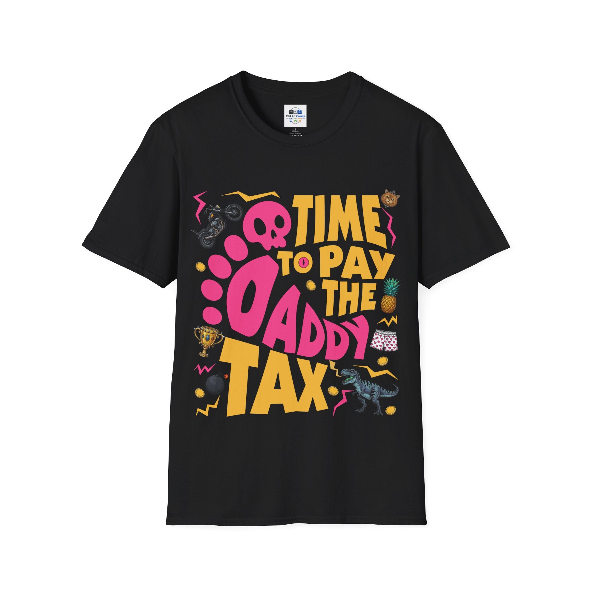 “Time to Pay the Daddy Tax” — Dungeon Crawler Carl Homage Tee