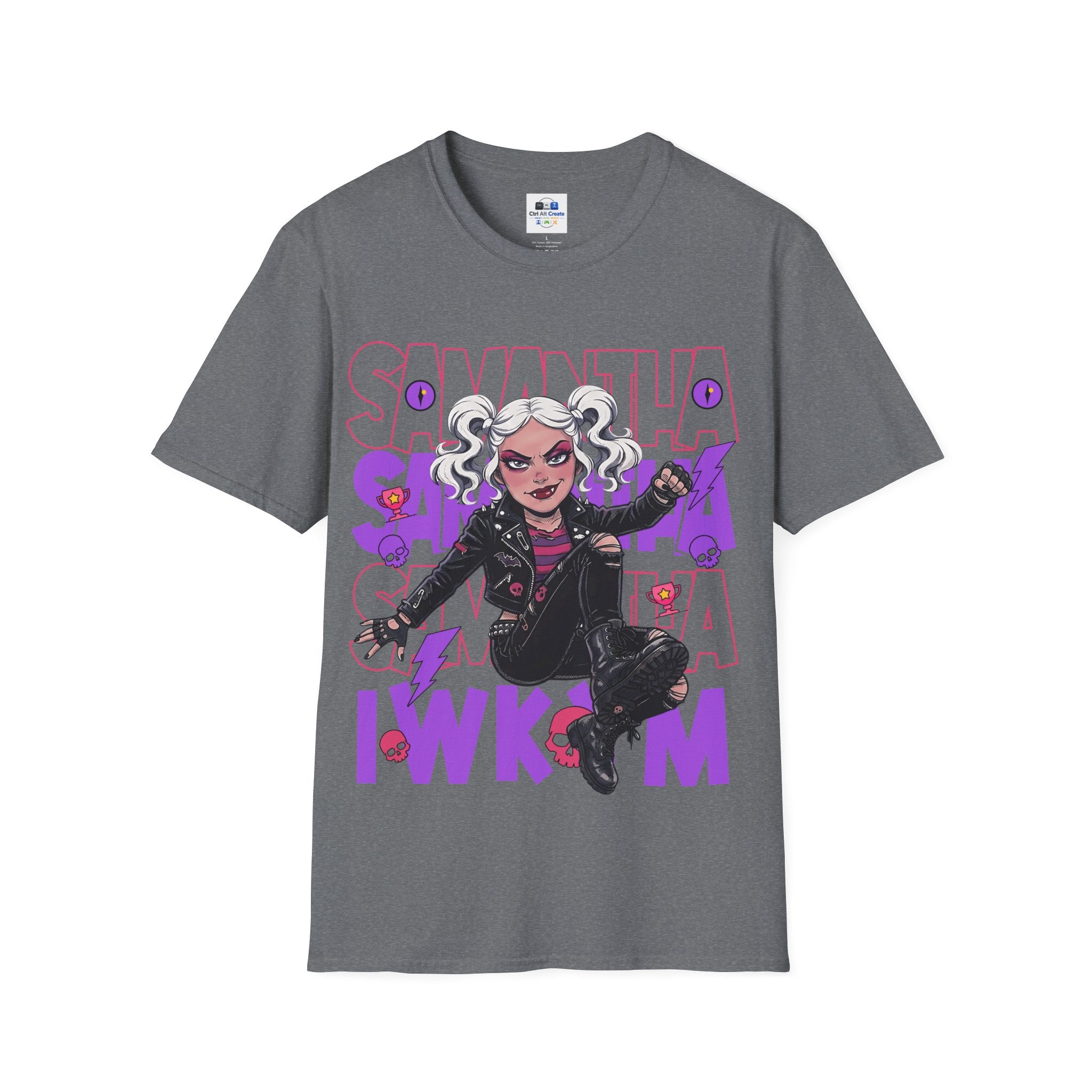 “SAMANTHA — IWKYM” — Dungeon Crawler Carl Homage Tee