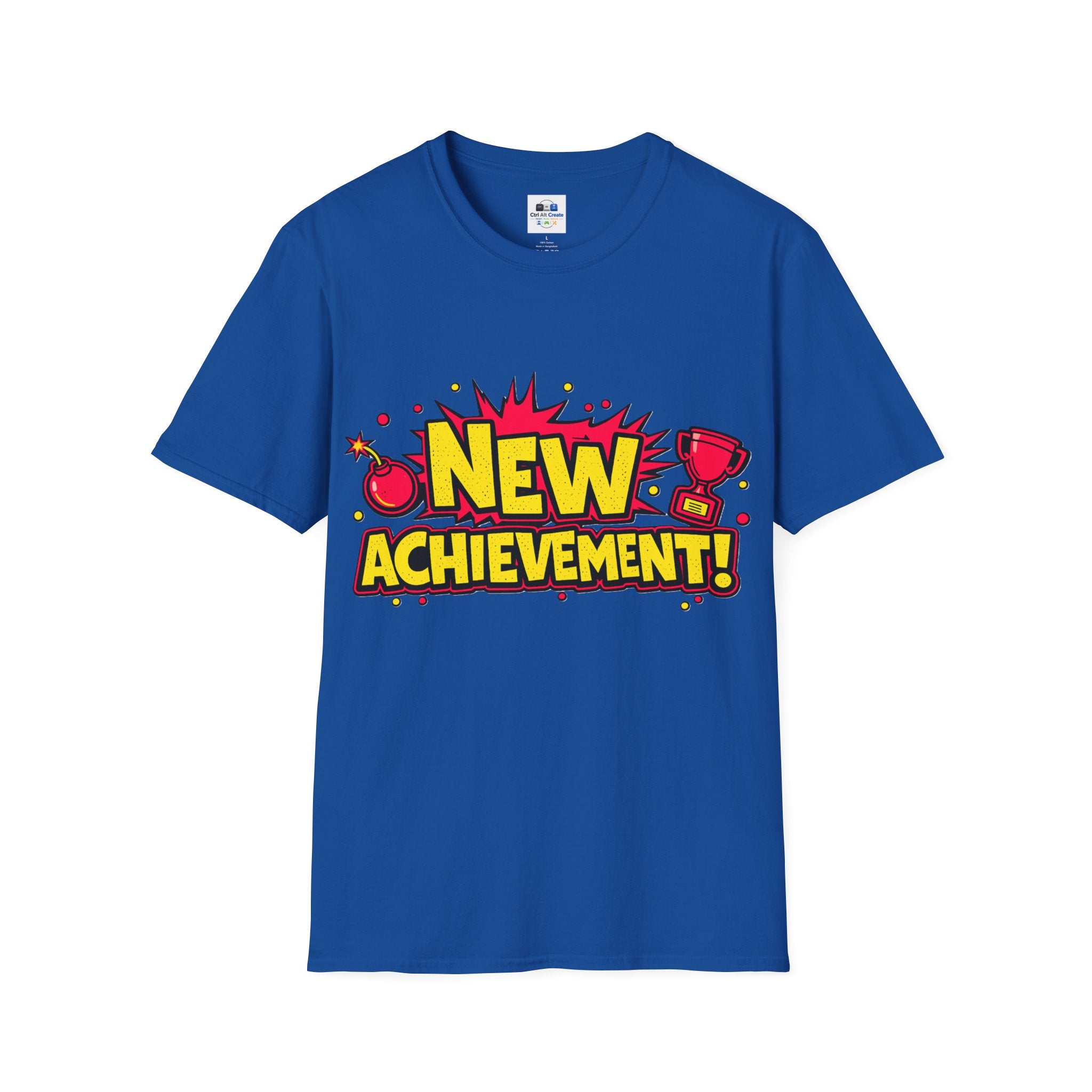 “NEW ACHIEVEMENT!” — Dungeon Crawler Carl Homage Tee