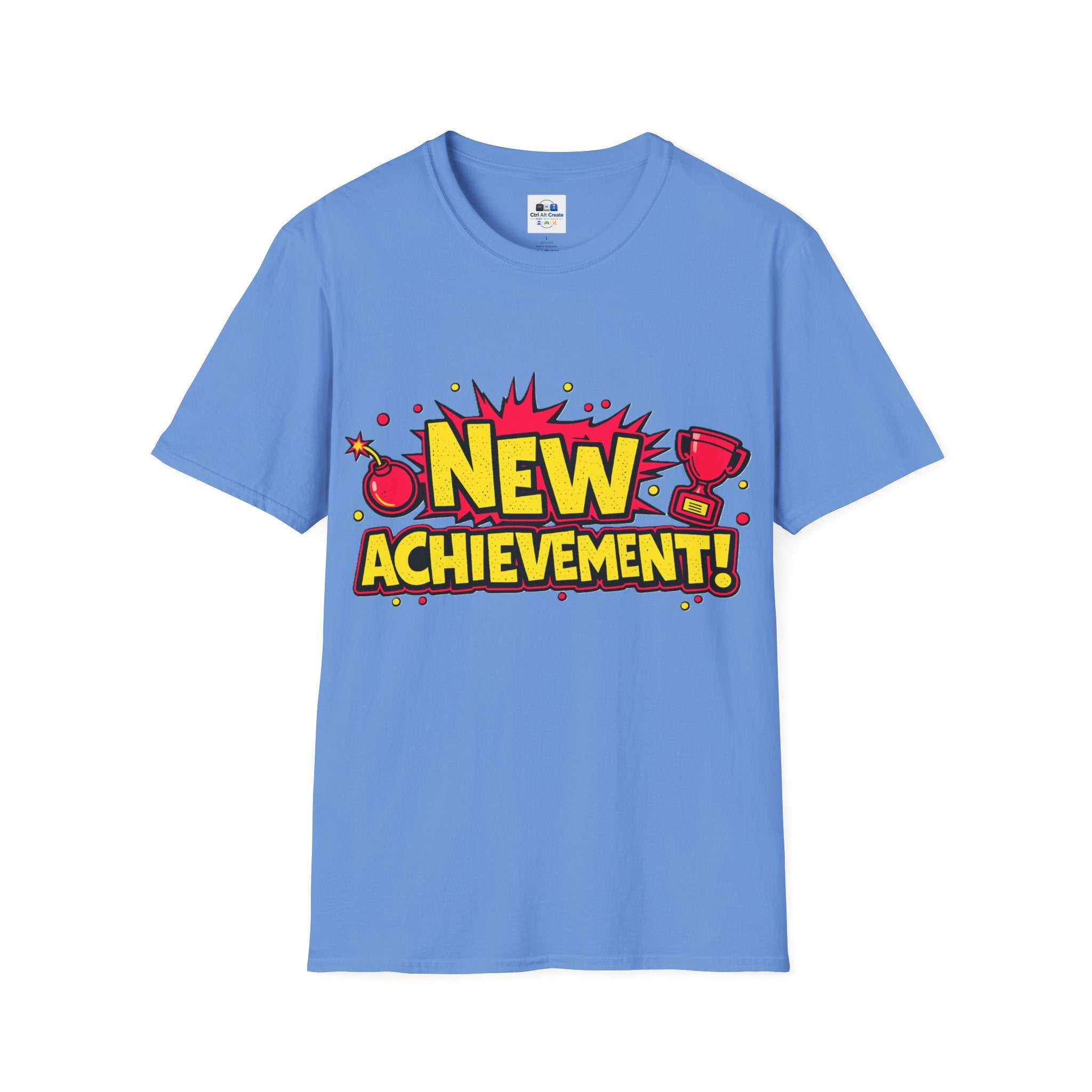 “NEW ACHIEVEMENT!” — Dungeon Crawler Carl Homage Tee