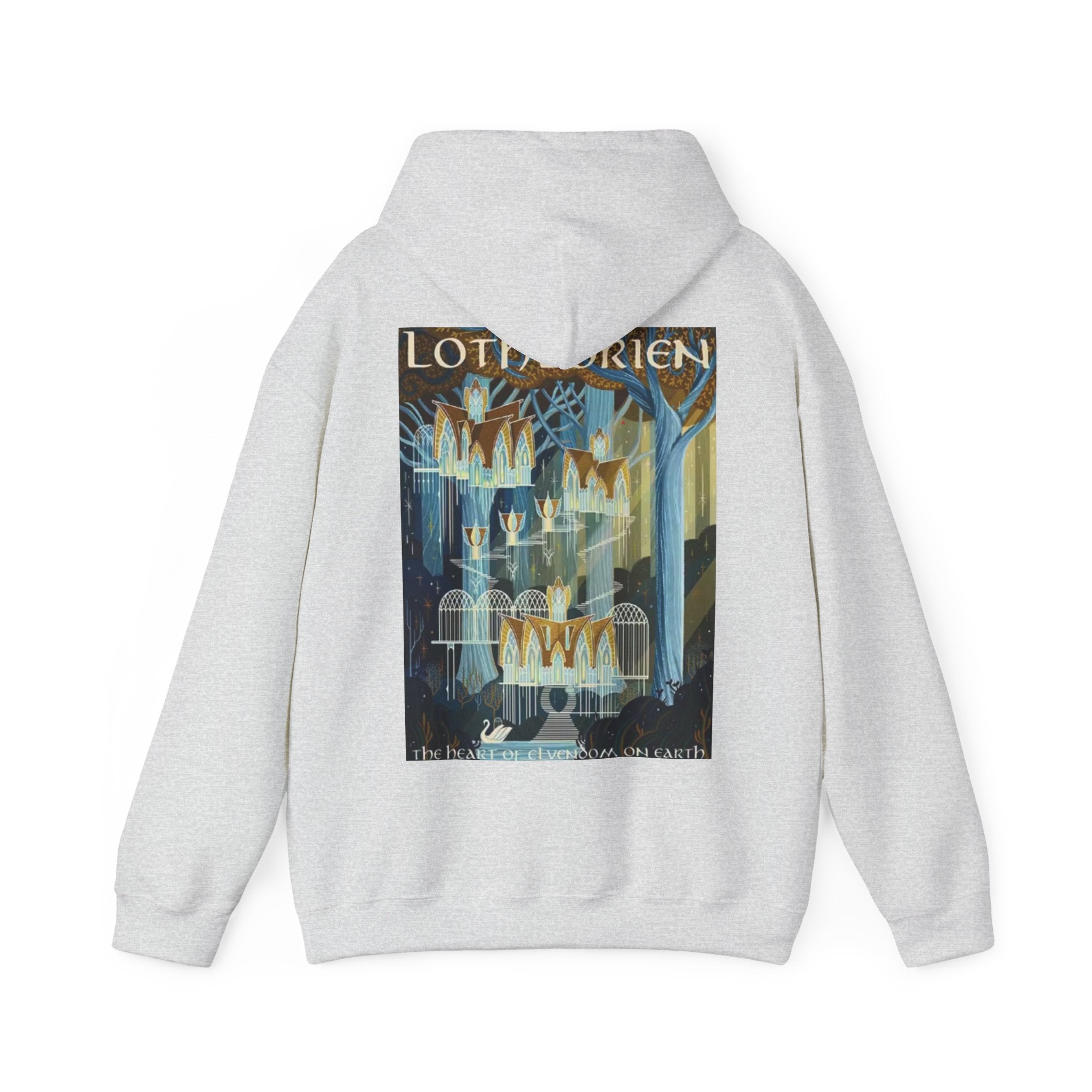 Mystical Lothlórien Forest Graphic Hoodie