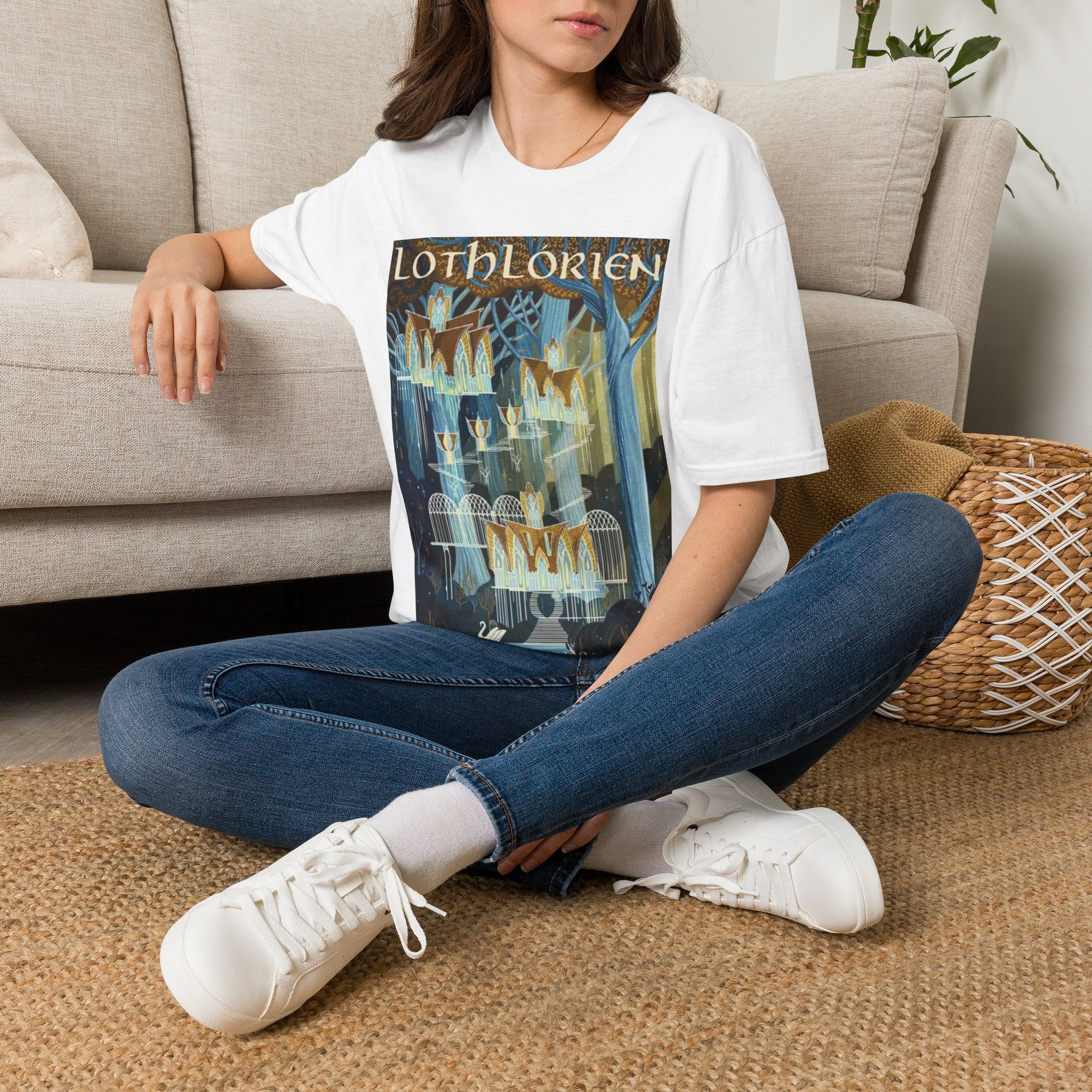 Mystical Lothlórien Forest Unisex T-Shirt