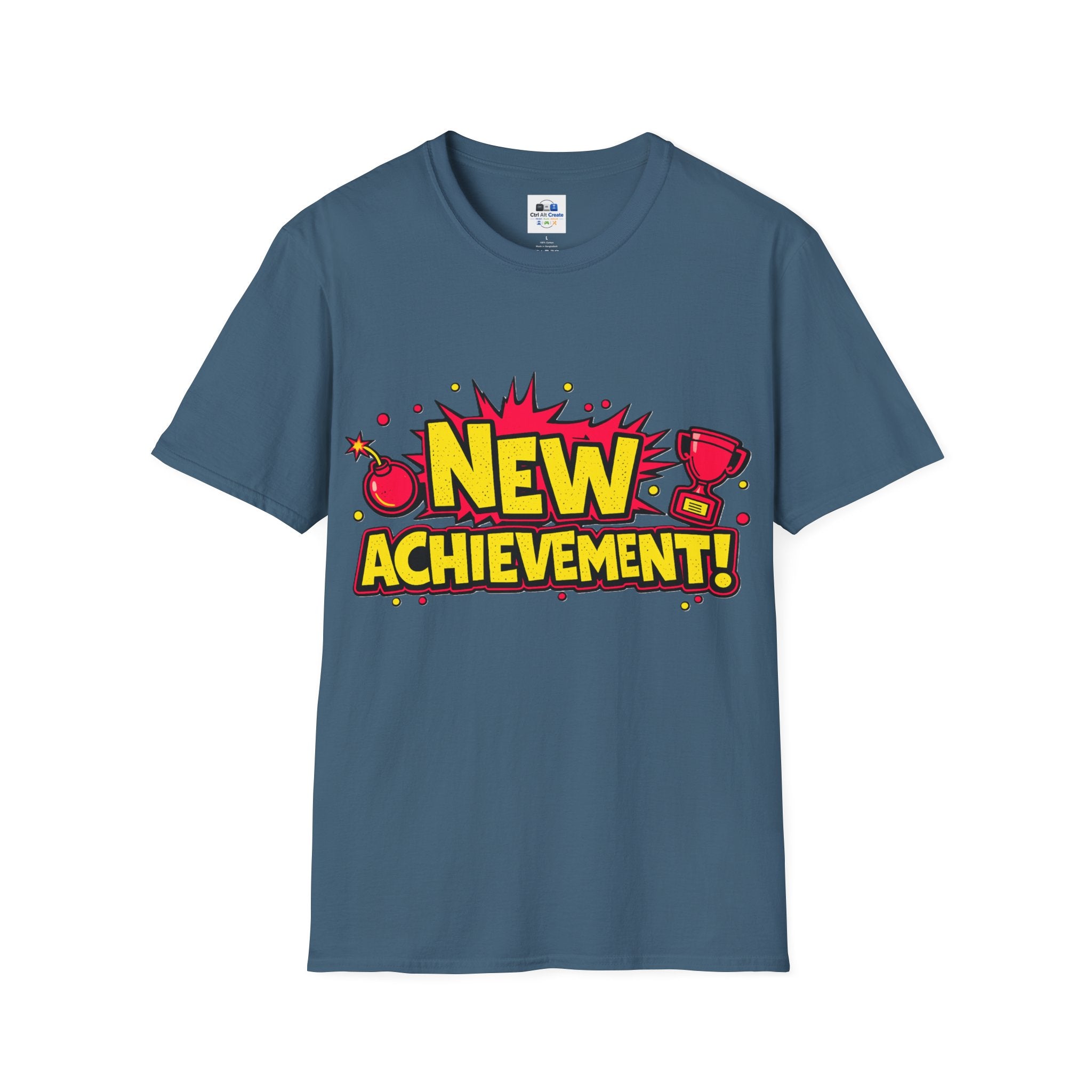 “NEW ACHIEVEMENT!” — Dungeon Crawler Carl Homage Tee