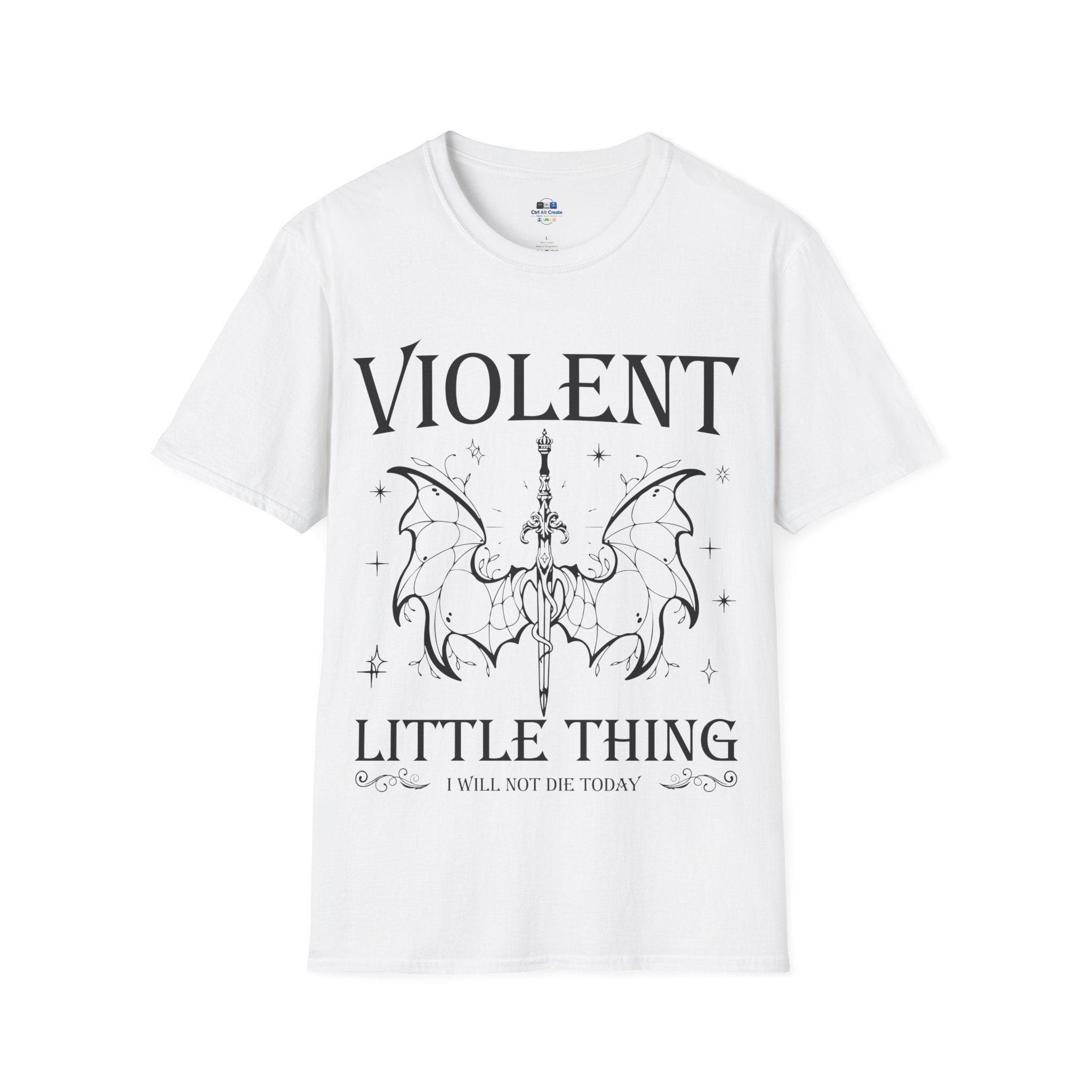 Violent Little Thing — Fourth‑Wing‑Inspired Tee