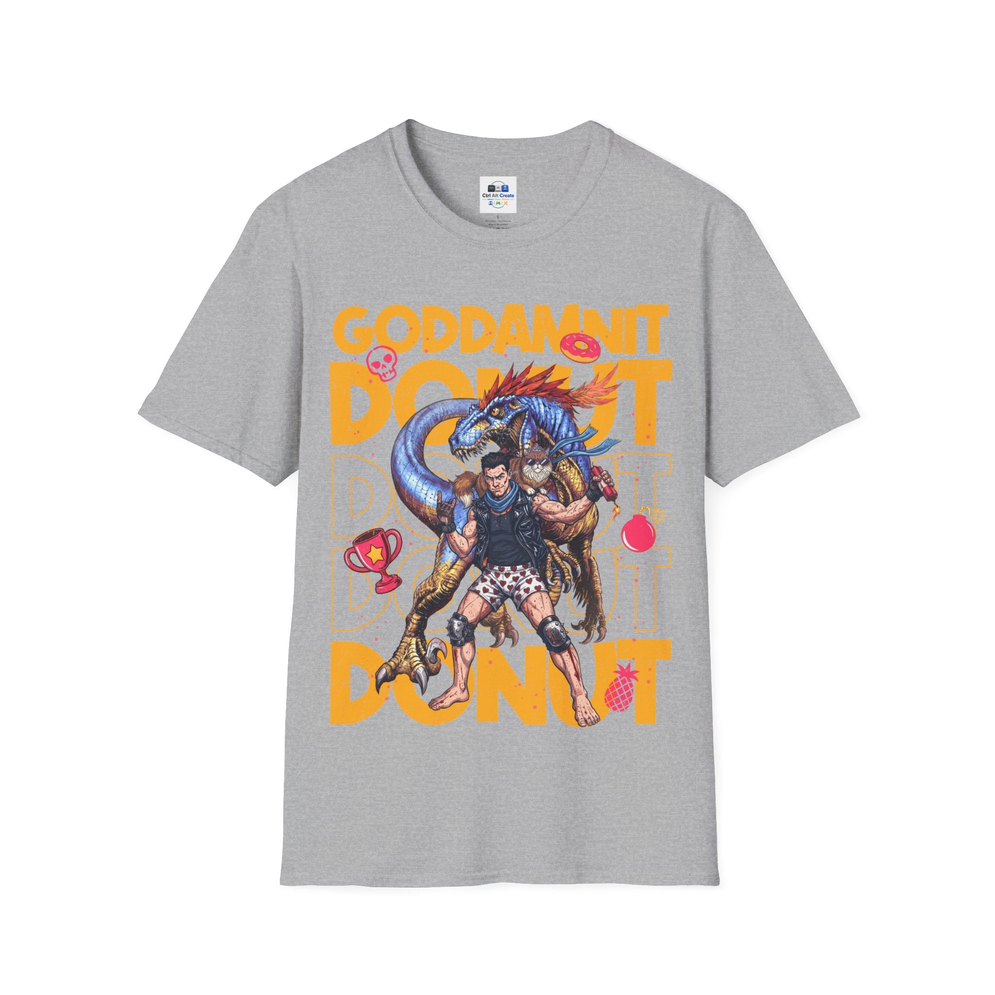 “GODDAMNIT DONUT” — Dungeon Crawler Carl Homage Tee