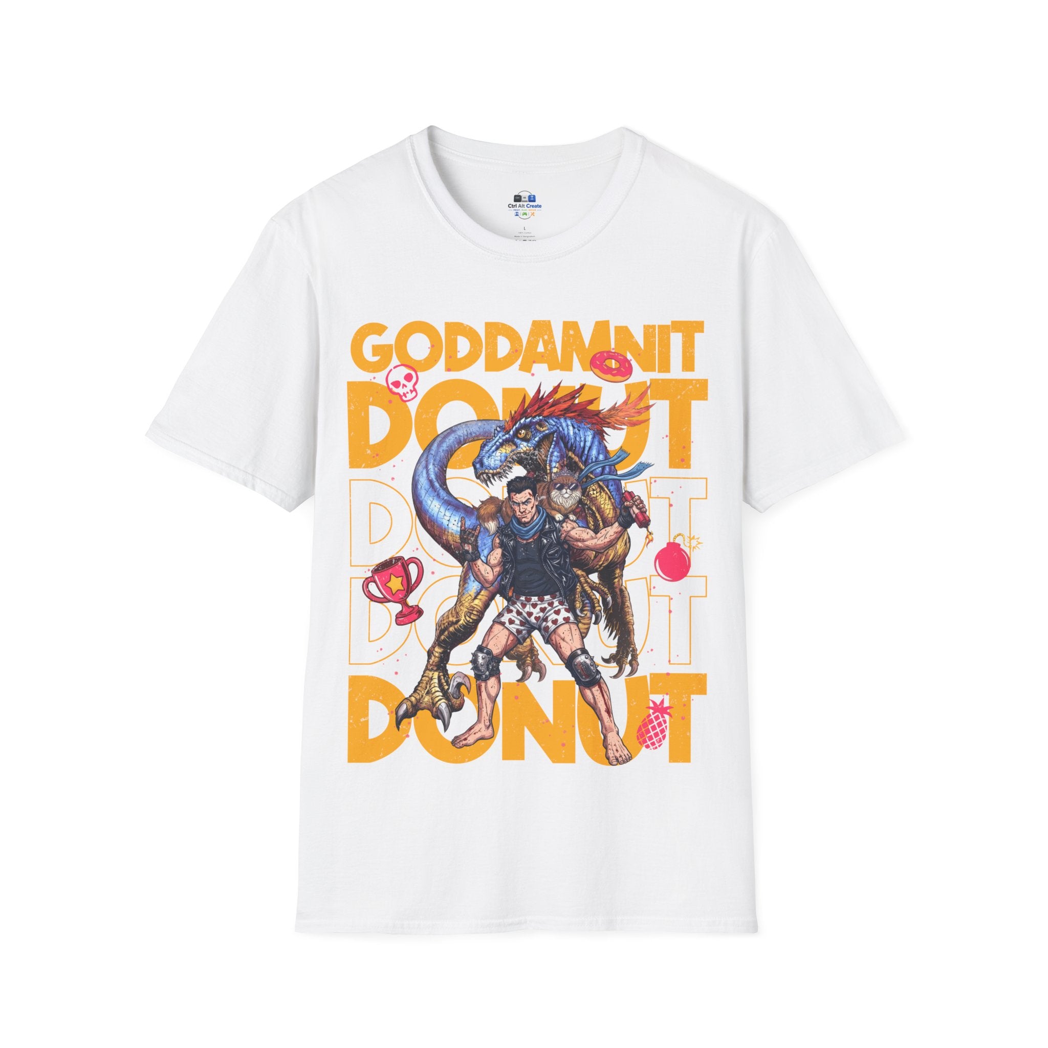 “GODDAMNIT DONUT” — Dungeon Crawler Carl Homage Tee