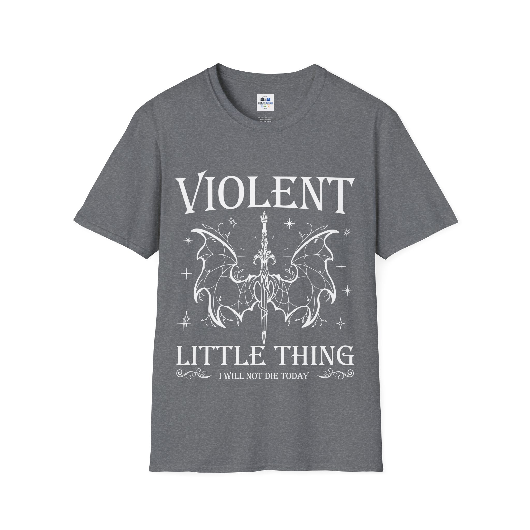 Violent Little Thing — Fourth‑Wing‑Inspired Tee