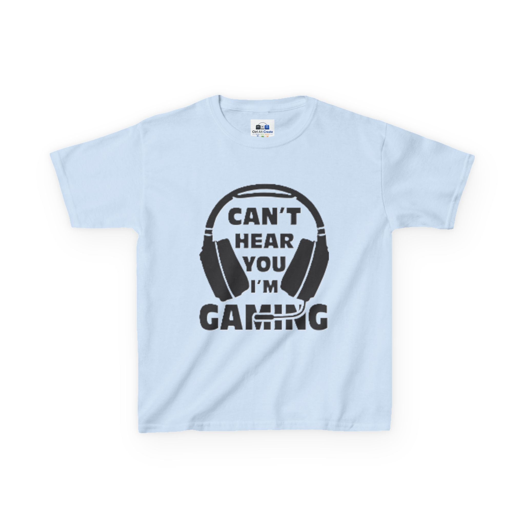 Kids "Can't Hear You I'm Gaming" T-shirt