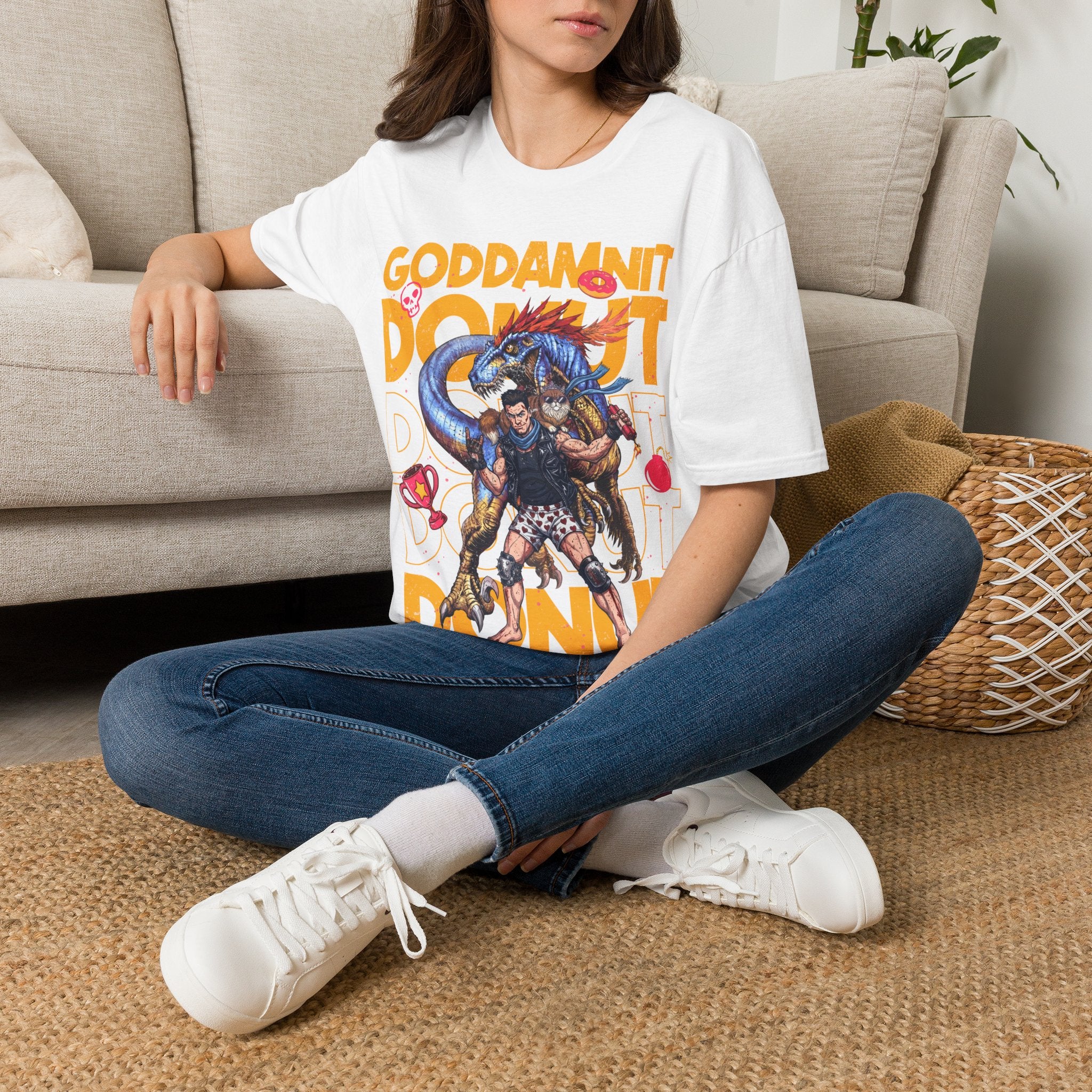 “GODDAMNIT DONUT” — Dungeon Crawler Carl Homage Tee