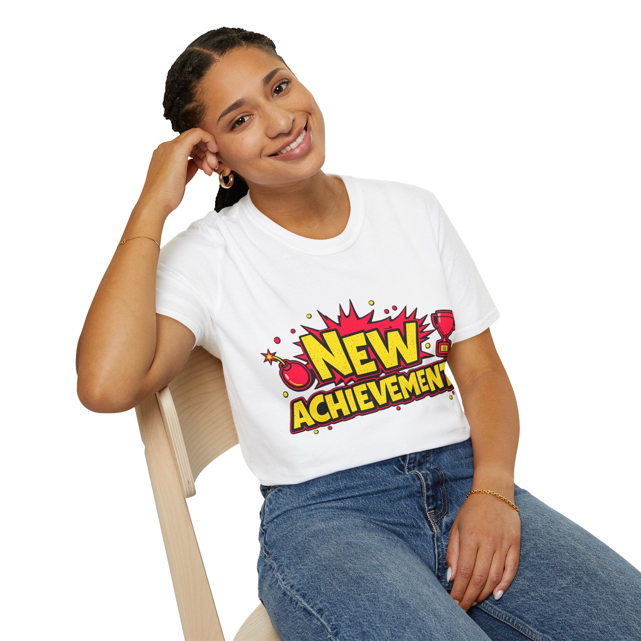 “NEW ACHIEVEMENT!” — Dungeon Crawler Carl Homage Tee