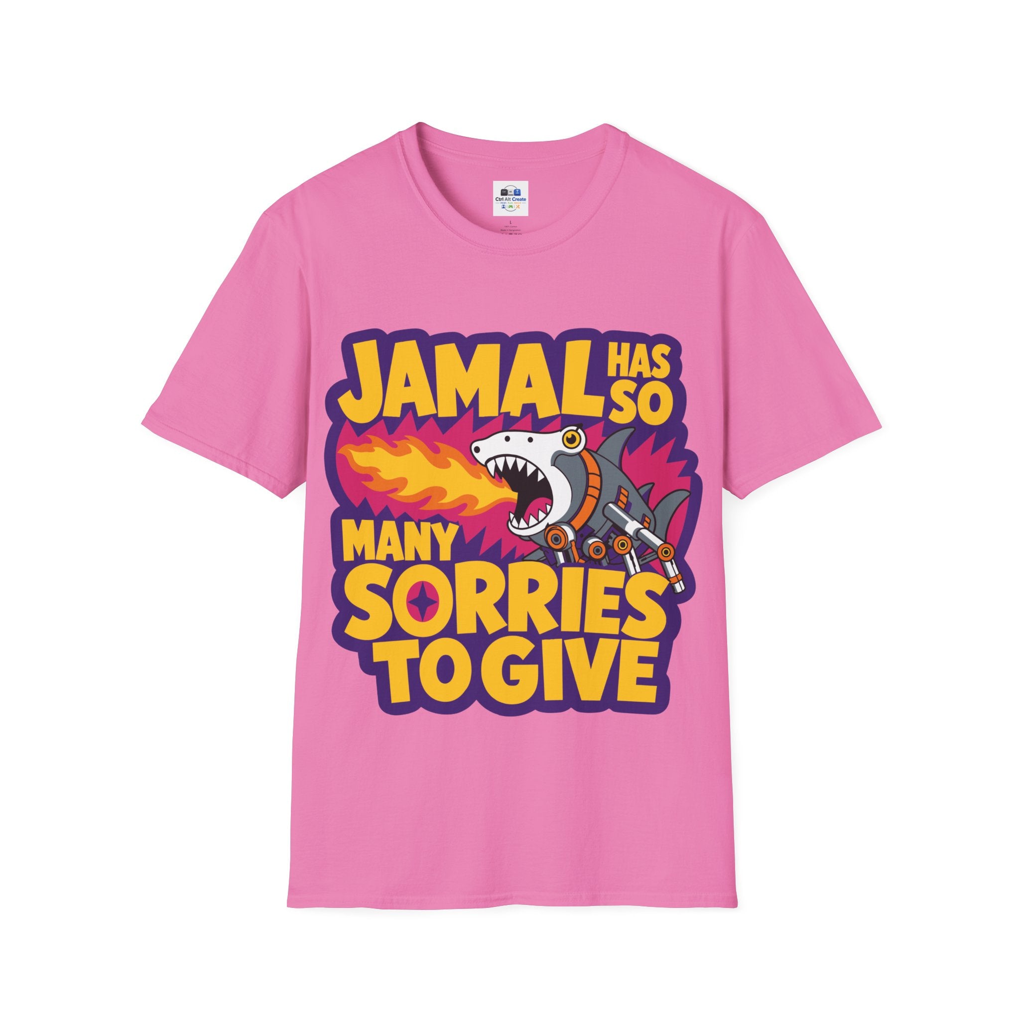 “Jamal Has So Many Sorries to Give” — Dungeon‑Crawler Parody Tee