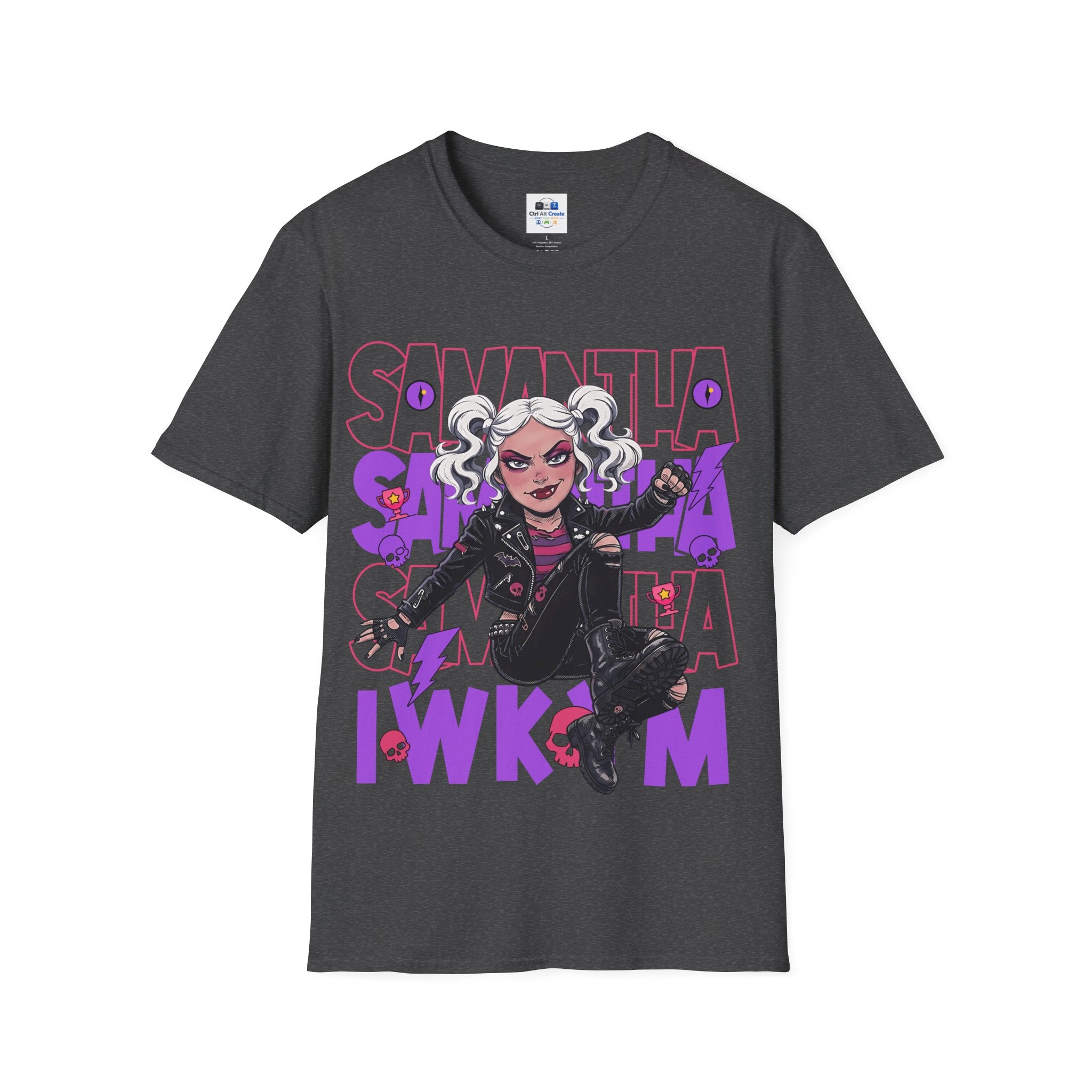 “SAMANTHA — IWKYM” — Dungeon Crawler Carl Homage Tee