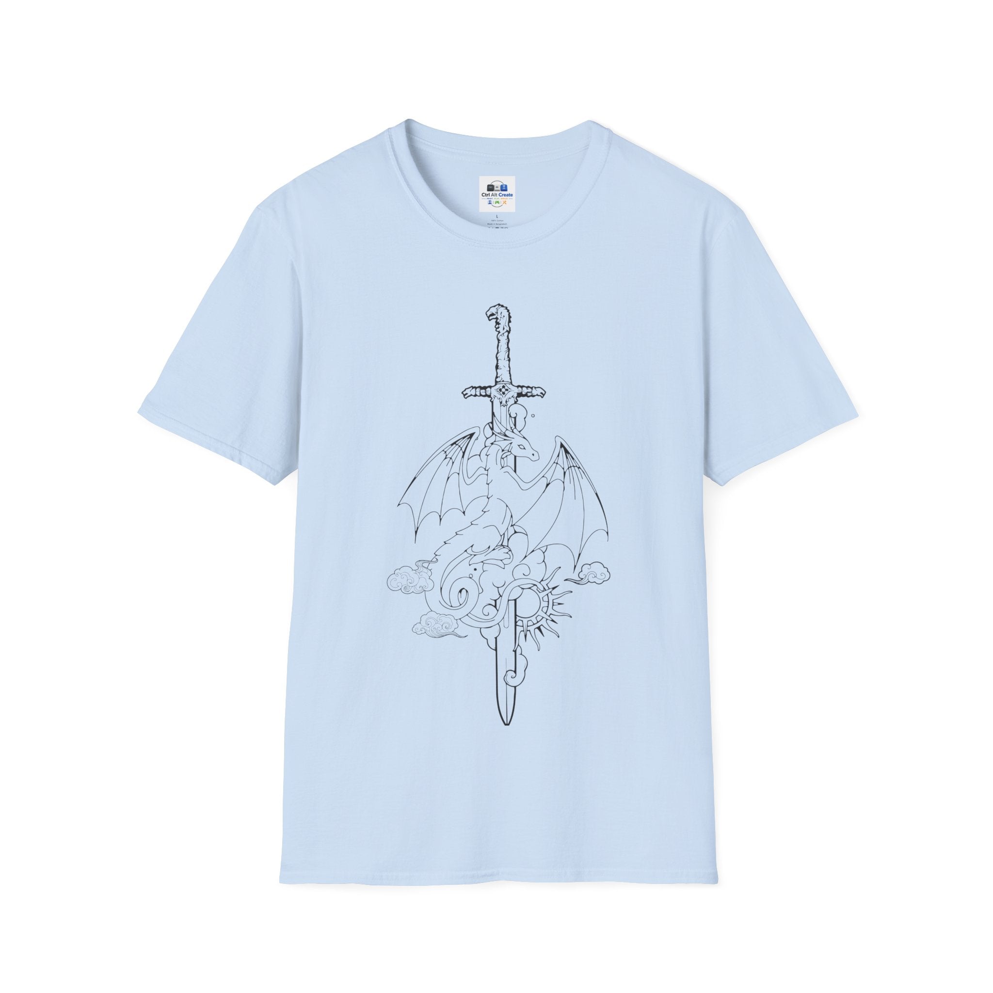 Dragonbound — Fourth Wing Inspired Sword & Dragon Tee