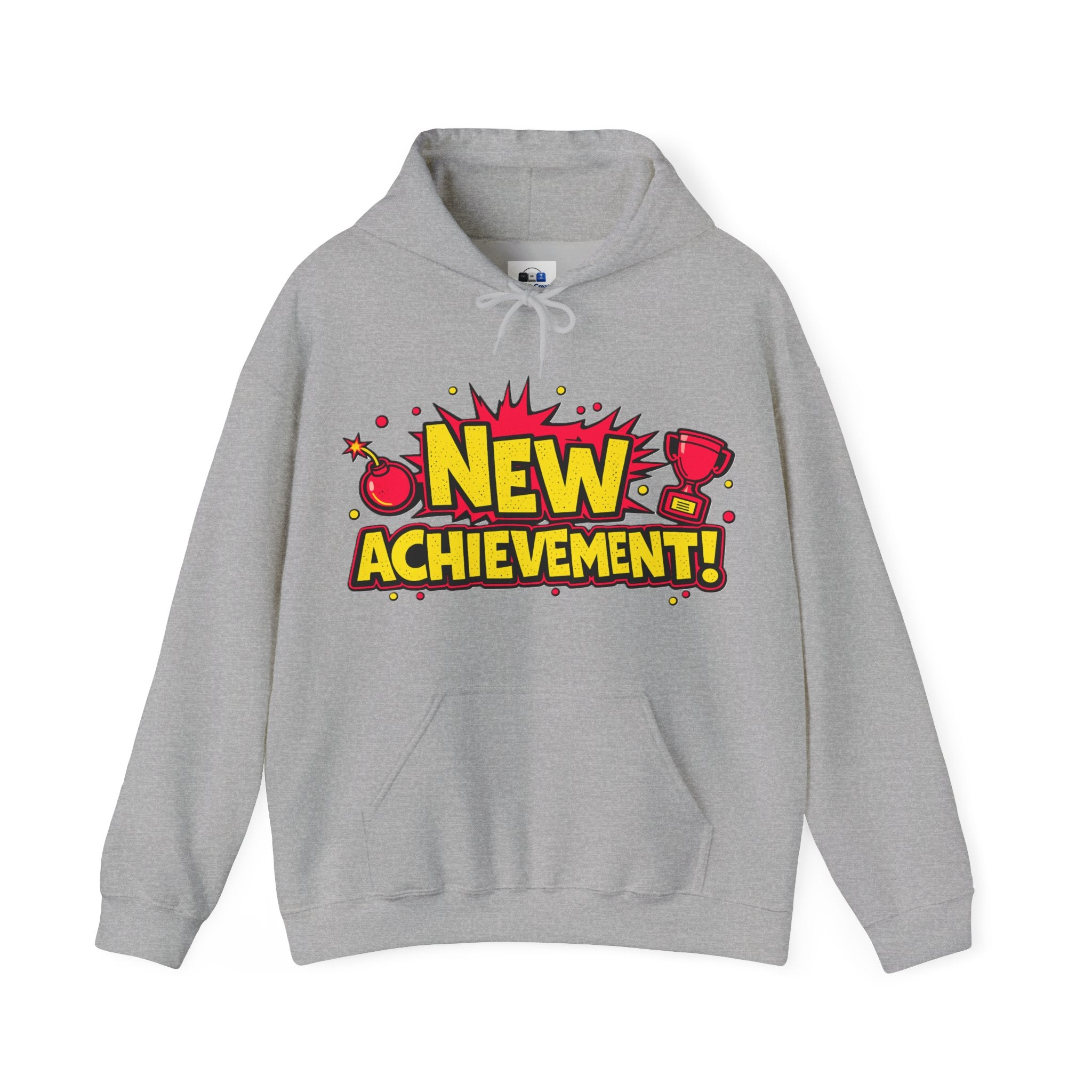 “NEW ACHIEVEMENT!” — Dungeon Crawler Carl Homage Hoodie