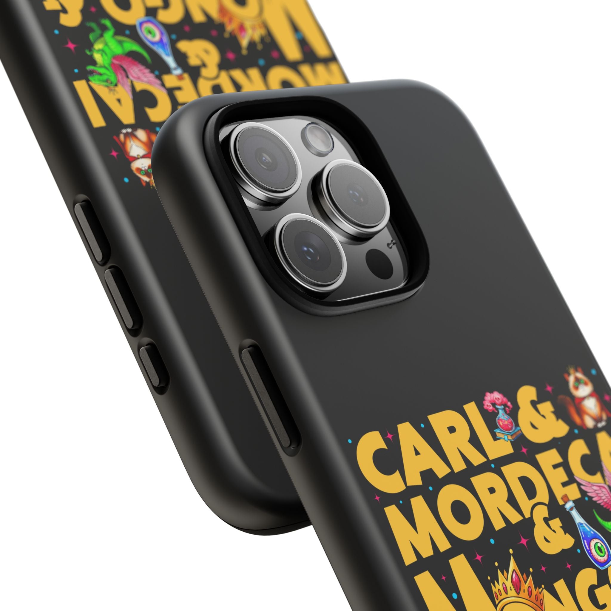 "Carl & Mordecai & Mongo & Samantha & Dammit, Donut!" Phone Case