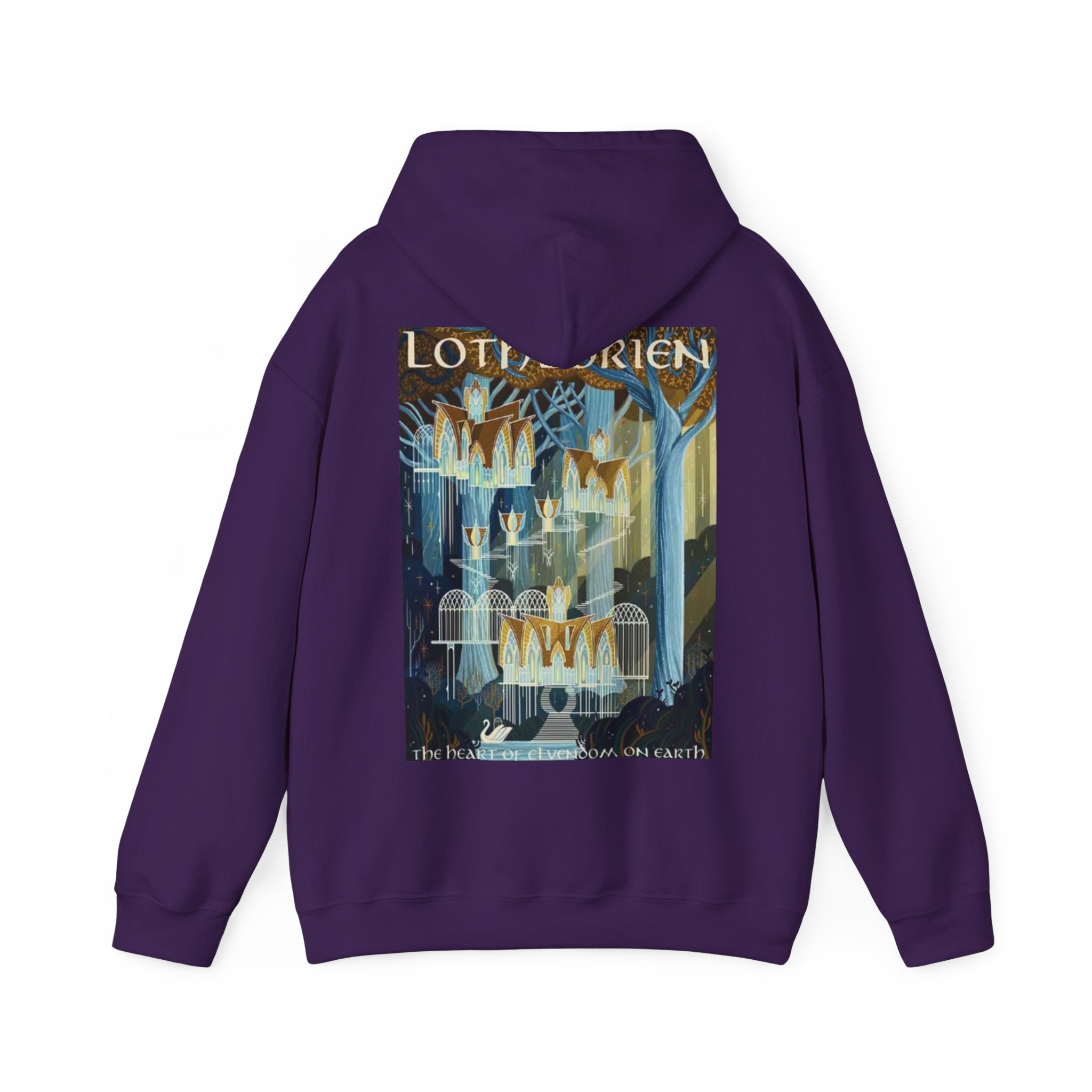 Mystical Lothlórien Forest Graphic Hoodie