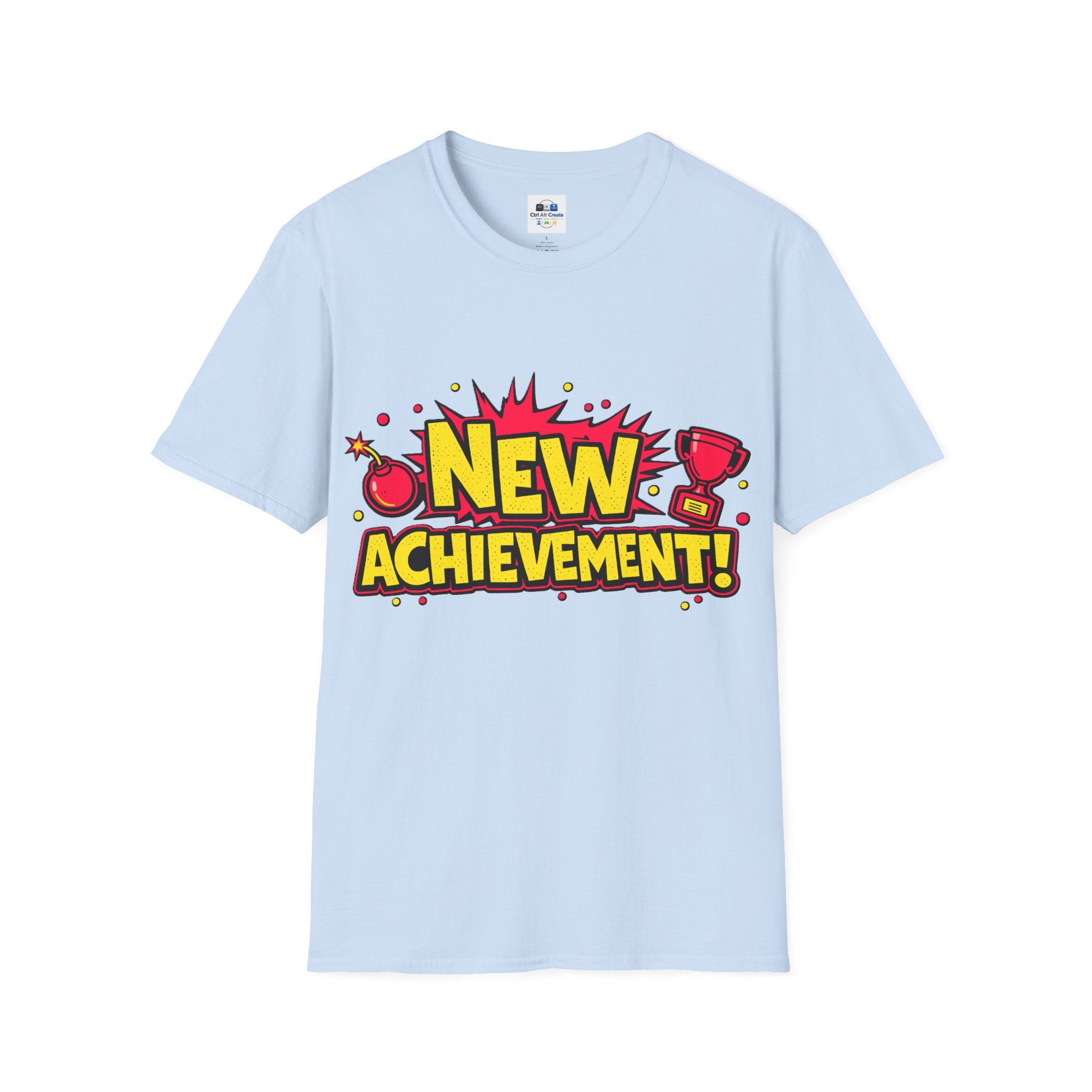 “NEW ACHIEVEMENT!” — Dungeon Crawler Carl Homage Tee