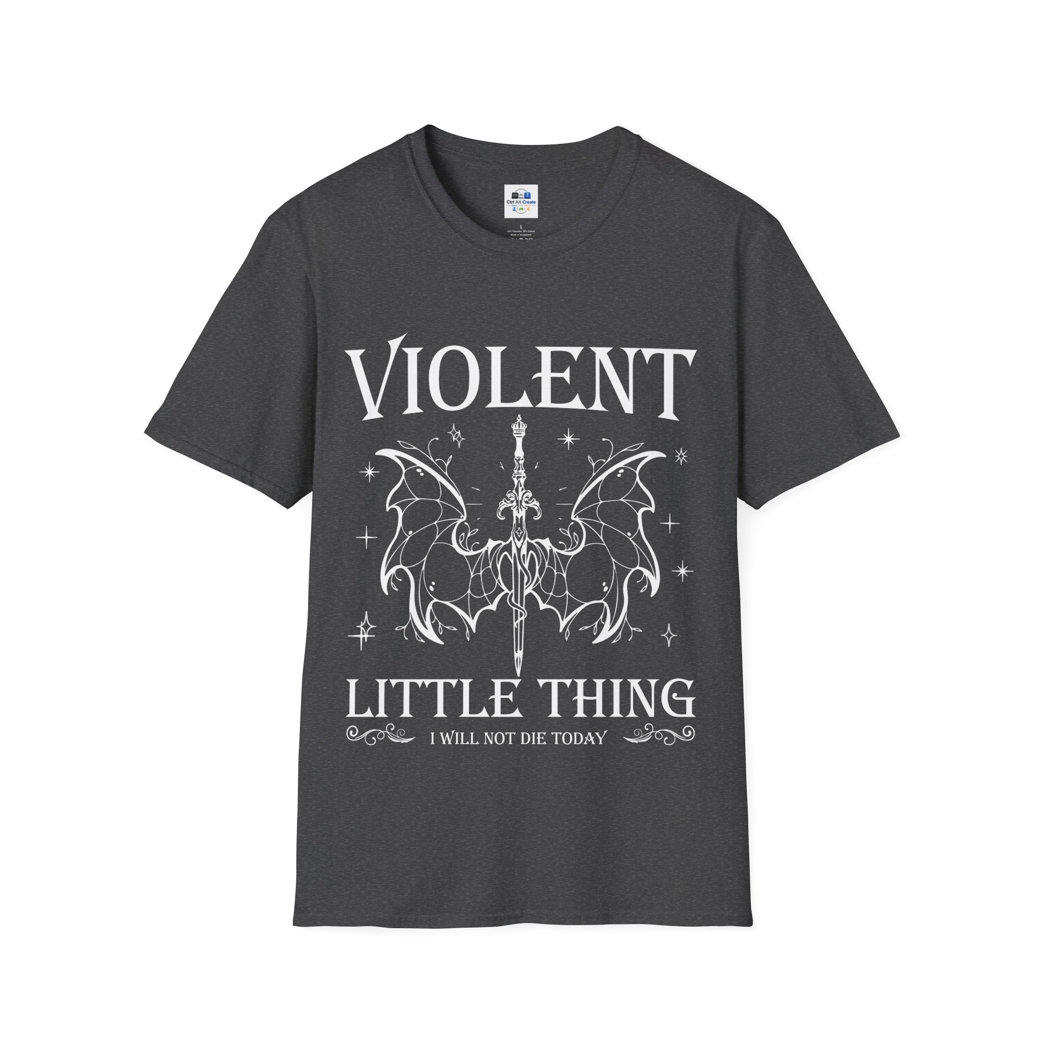 Violent Little Thing — Fourth‑Wing‑Inspired Tee