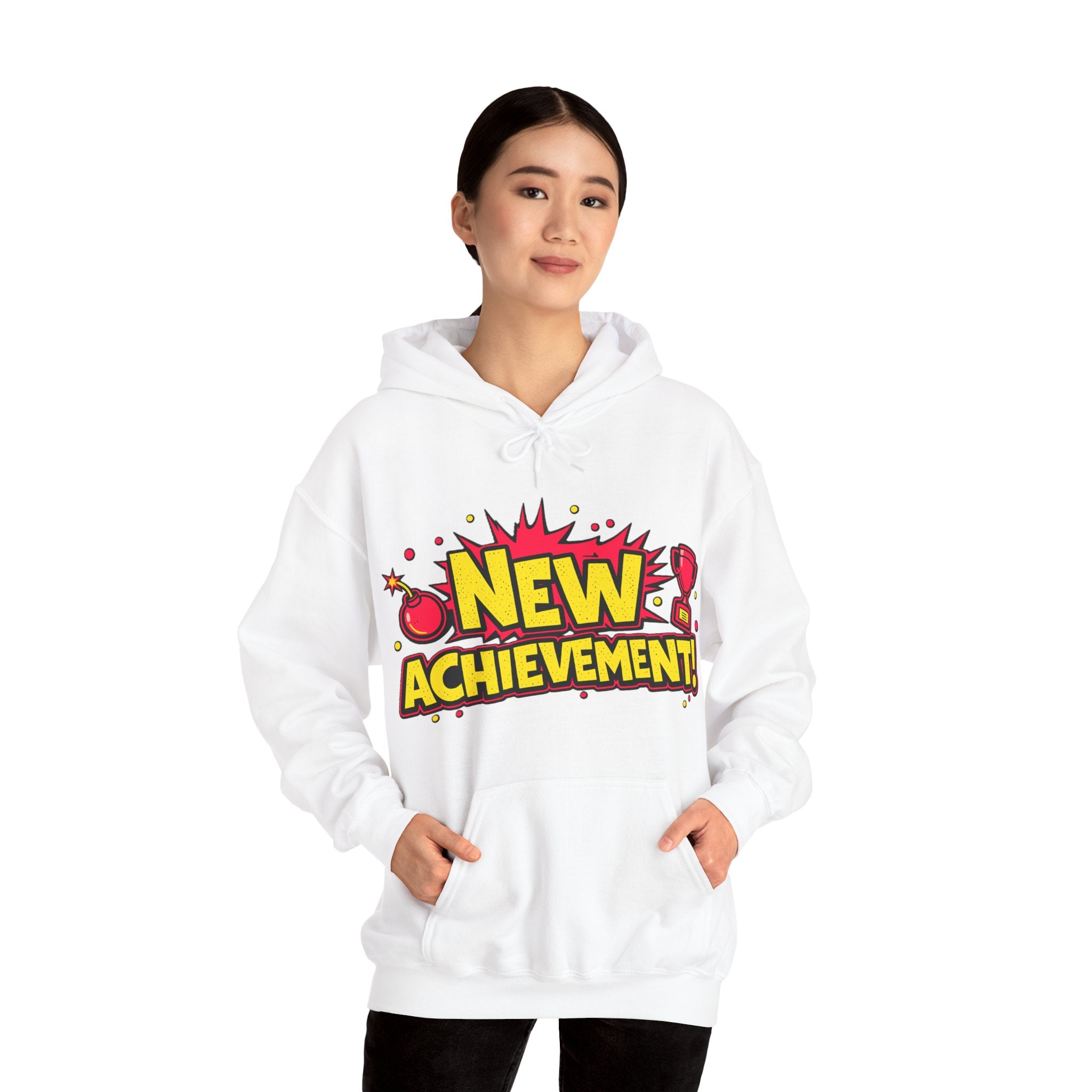 “NEW ACHIEVEMENT!” — Dungeon Crawler Carl Homage Hoodie