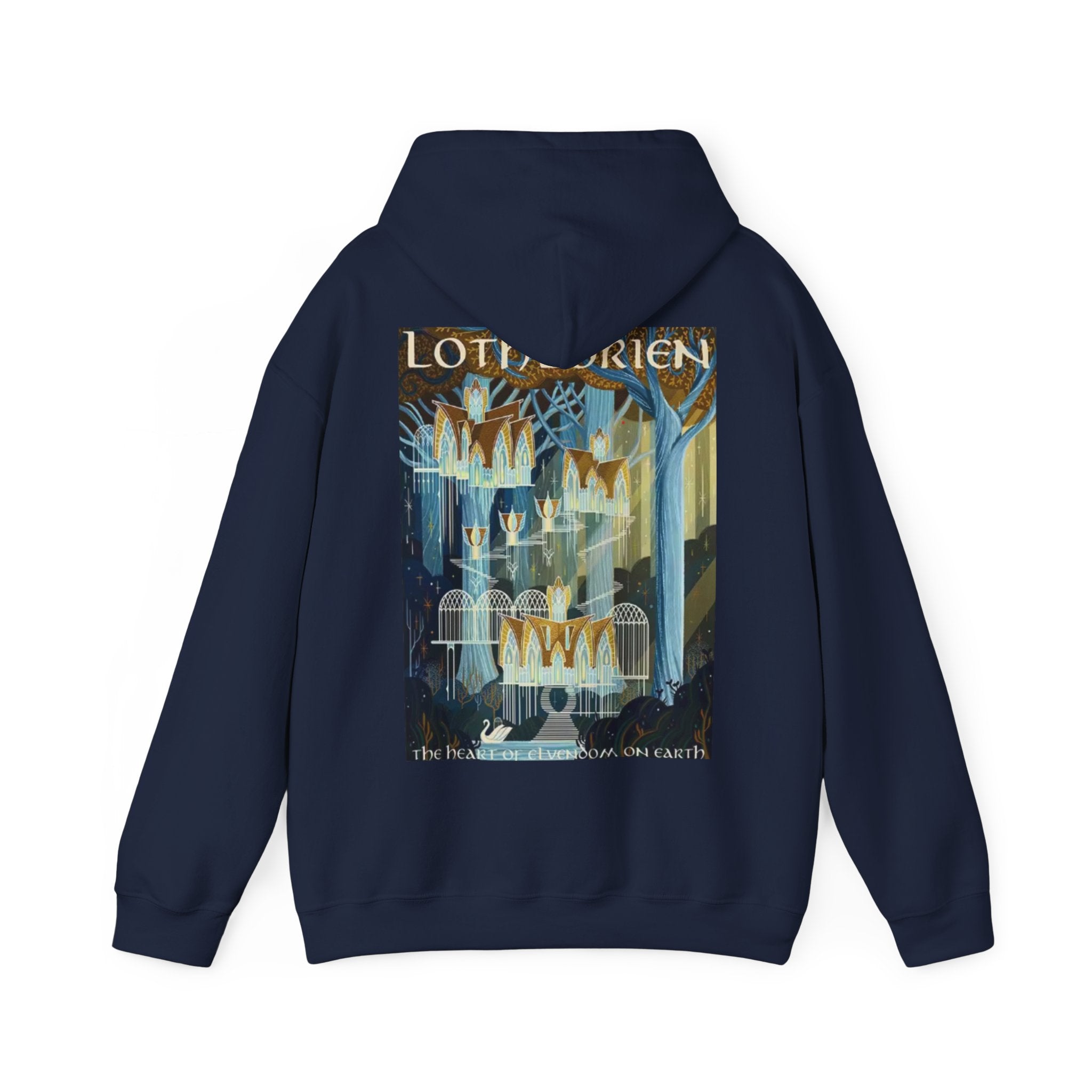 Mystical Lothlórien Forest Graphic Hoodie