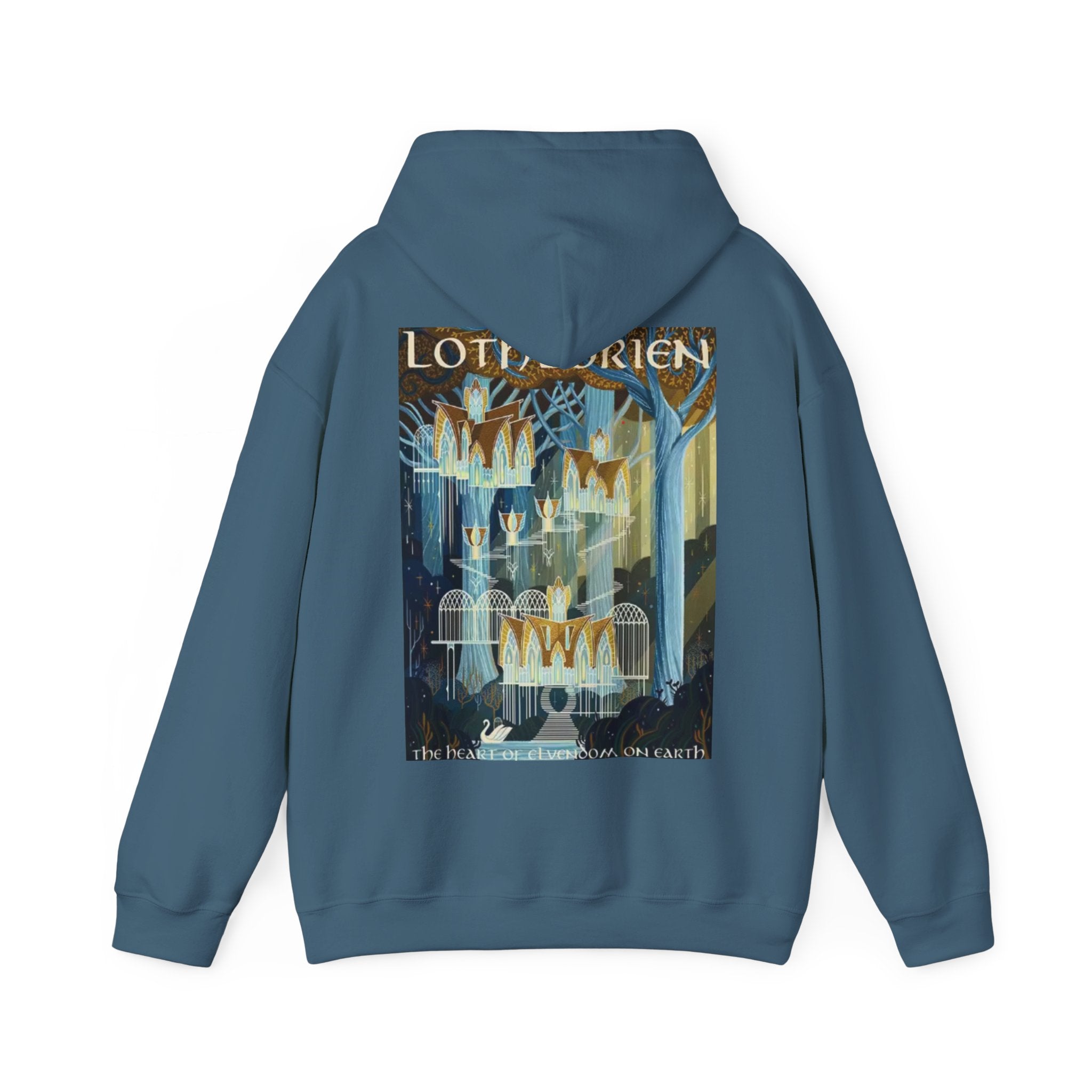 Mystical Lothlórien Forest Graphic Hoodie