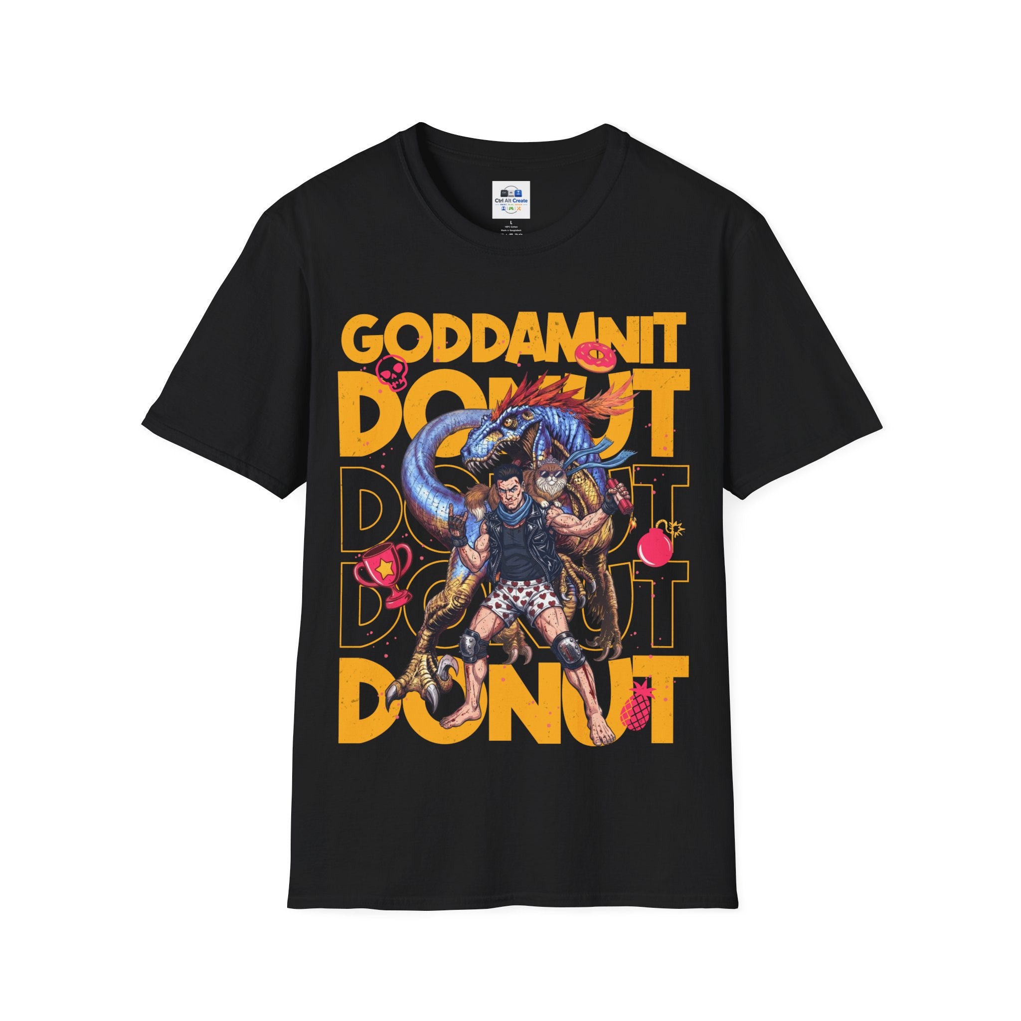 “GODDAMNIT DONUT” — Dungeon Crawler Carl Homage Tee