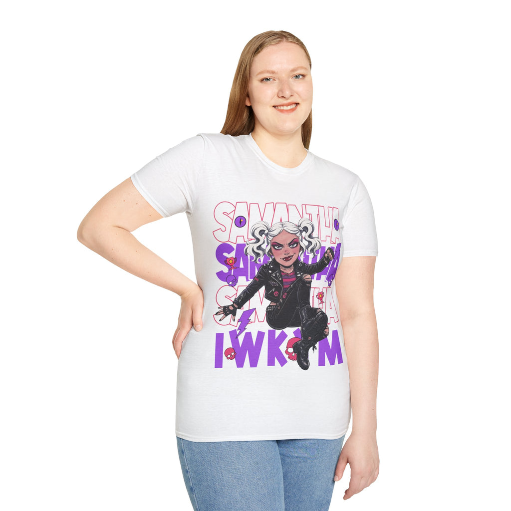 “SAMANTHA — IWKYM” — Dungeon Crawler Carl Homage Tee