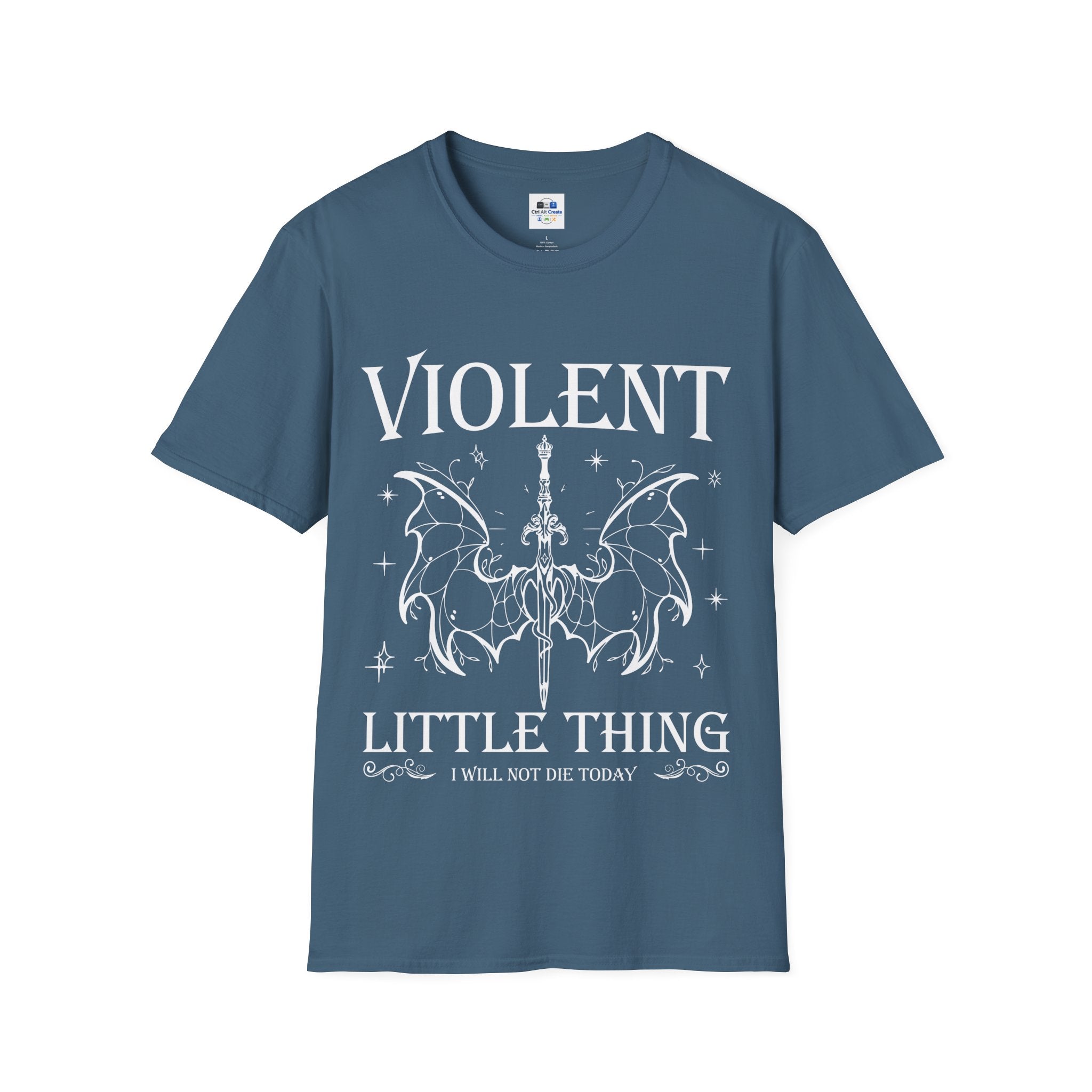 Violent Little Thing — Fourth‑Wing‑Inspired Tee