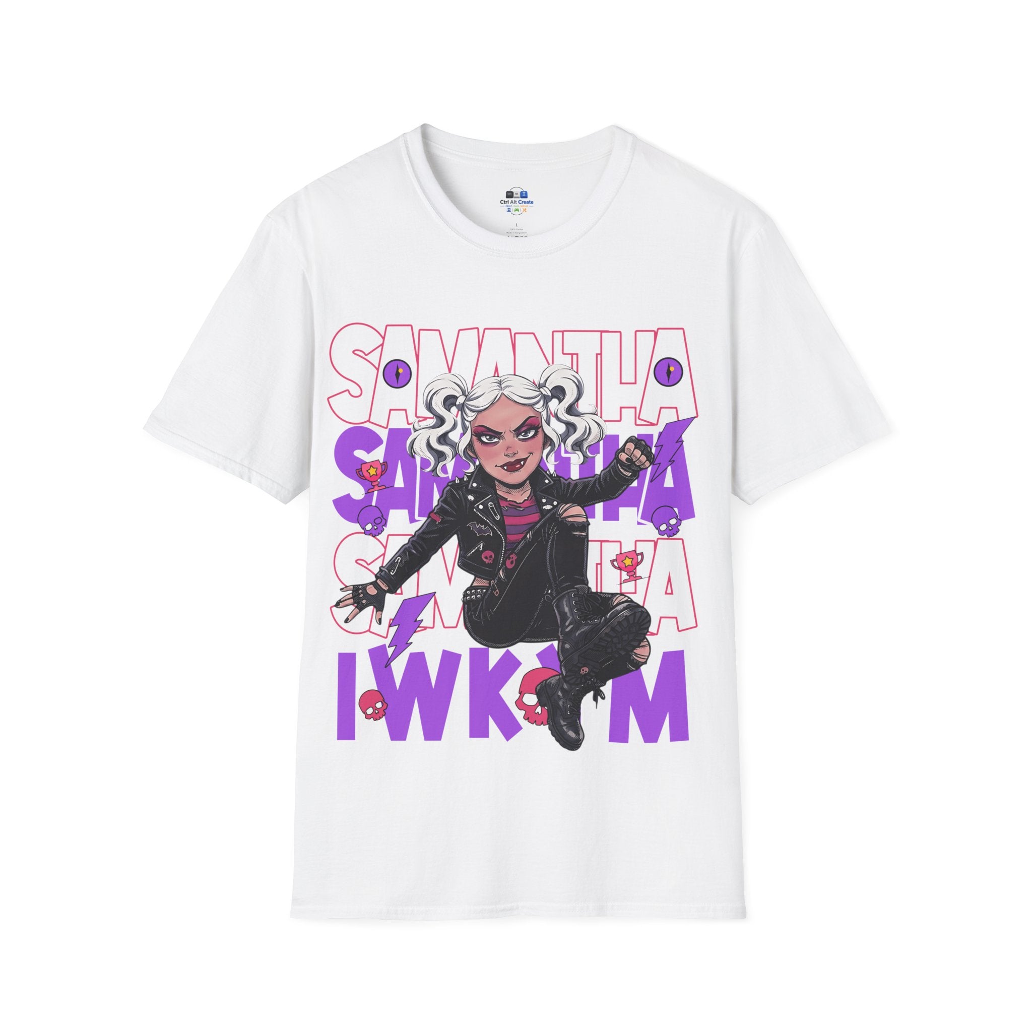 “SAMANTHA — IWKYM” — Dungeon Crawler Carl Homage Tee