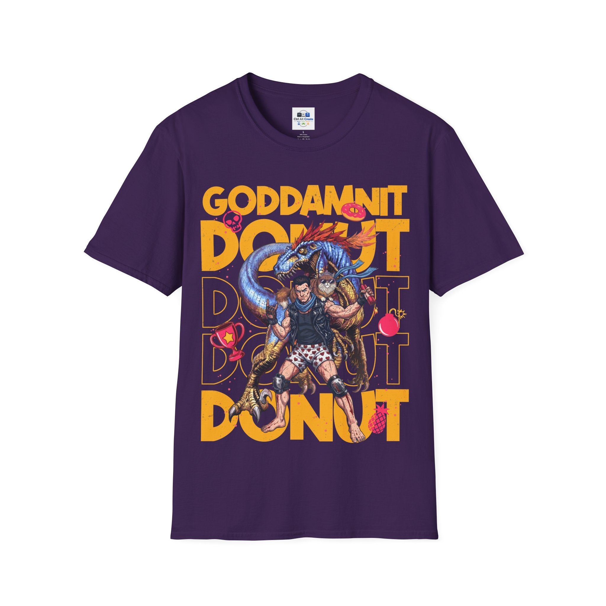 “GODDAMNIT DONUT” — Dungeon Crawler Carl Homage Tee