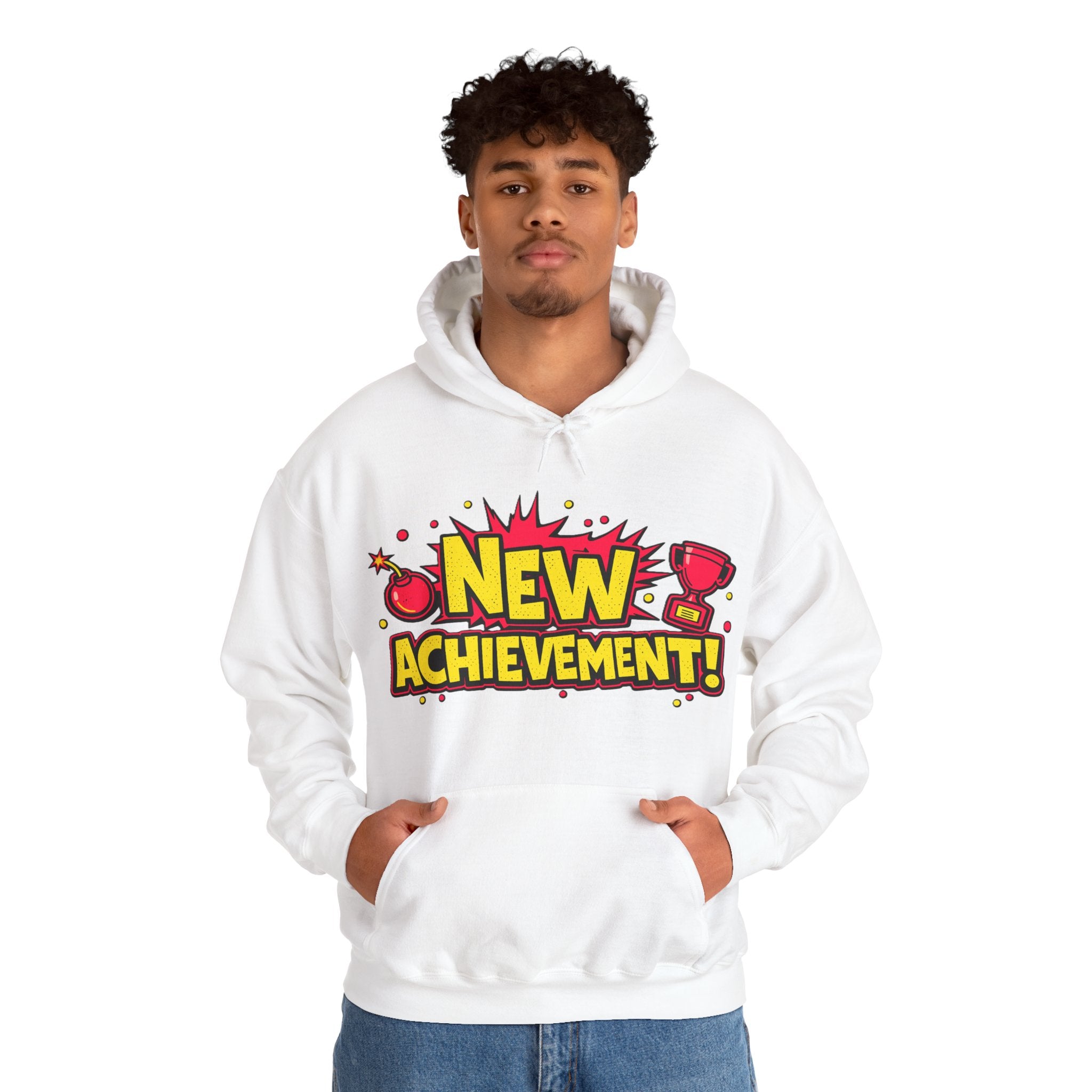 “NEW ACHIEVEMENT!” — Dungeon Crawler Carl Homage Hoodie