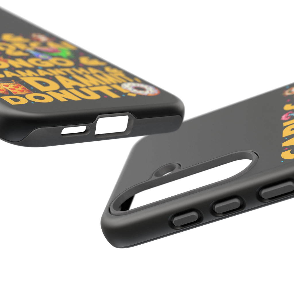 "Carl & Mordecai & Mongo & Samantha & Dammit, Donut!" Phone Case