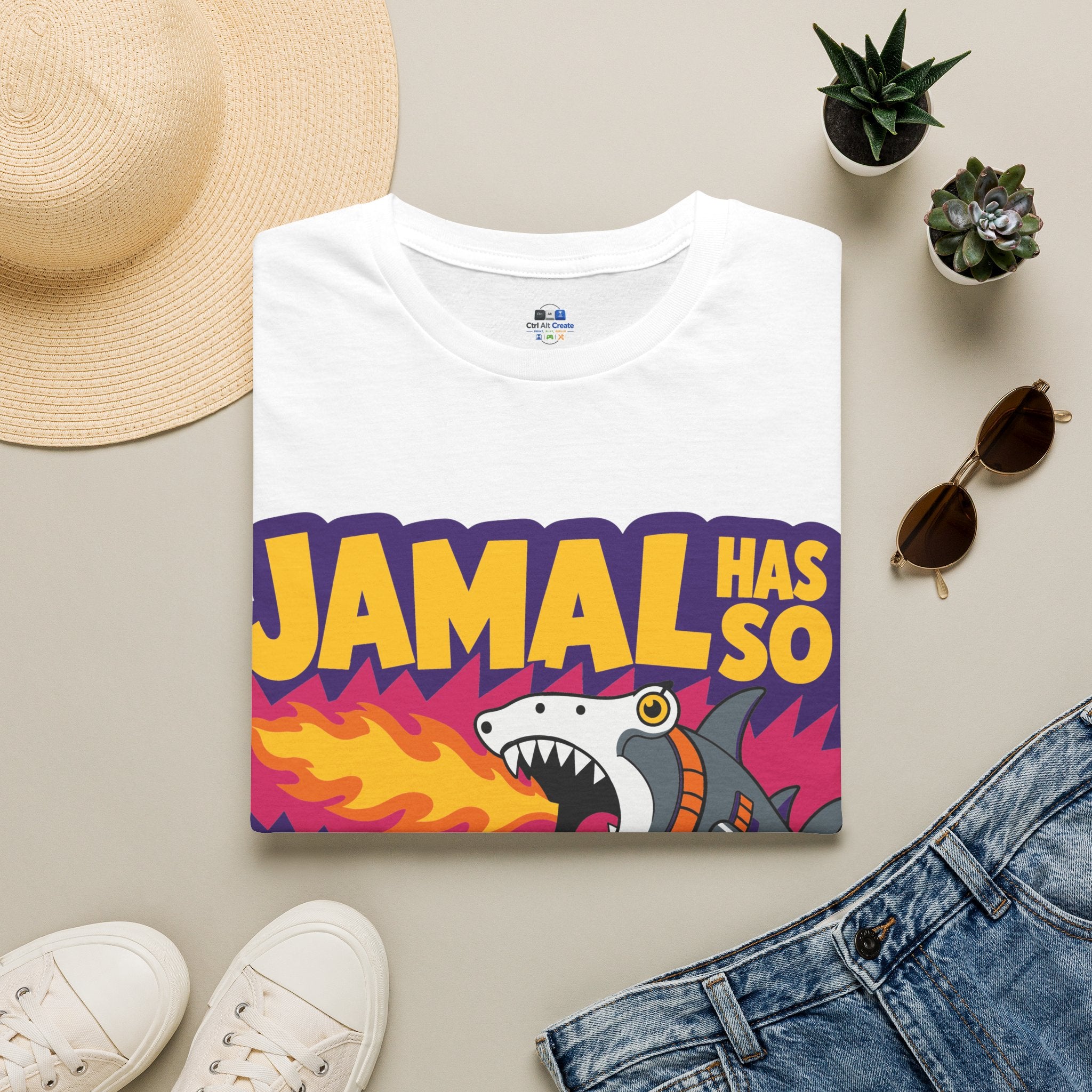 “Jamal Has So Many Sorries to Give” — Dungeon‑Crawler Parody Tee