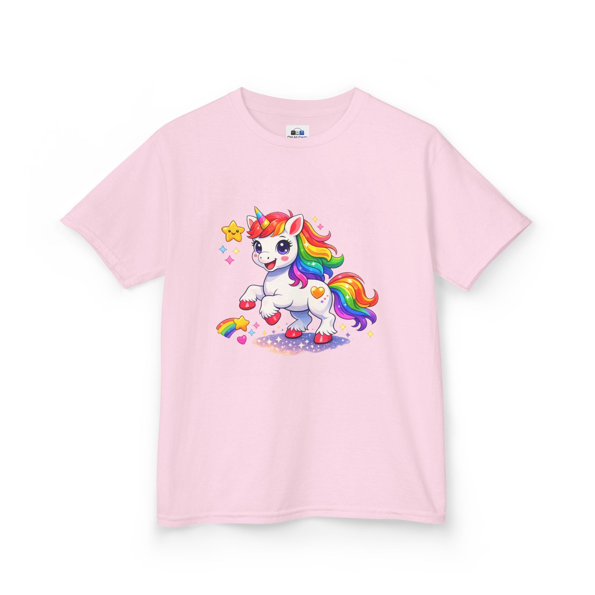 Kids Rainbow Unicorn Tee — Sparkles, Rainbows, and Pure Magic