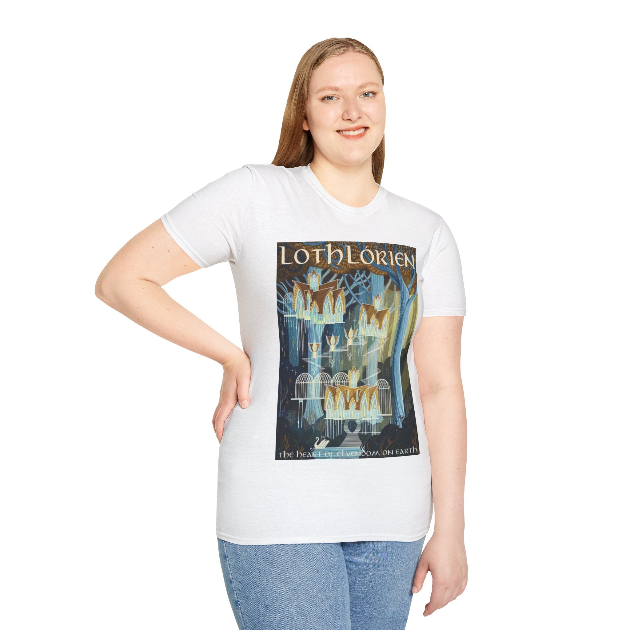 Mystical Lothlórien Forest Unisex T-Shirt
