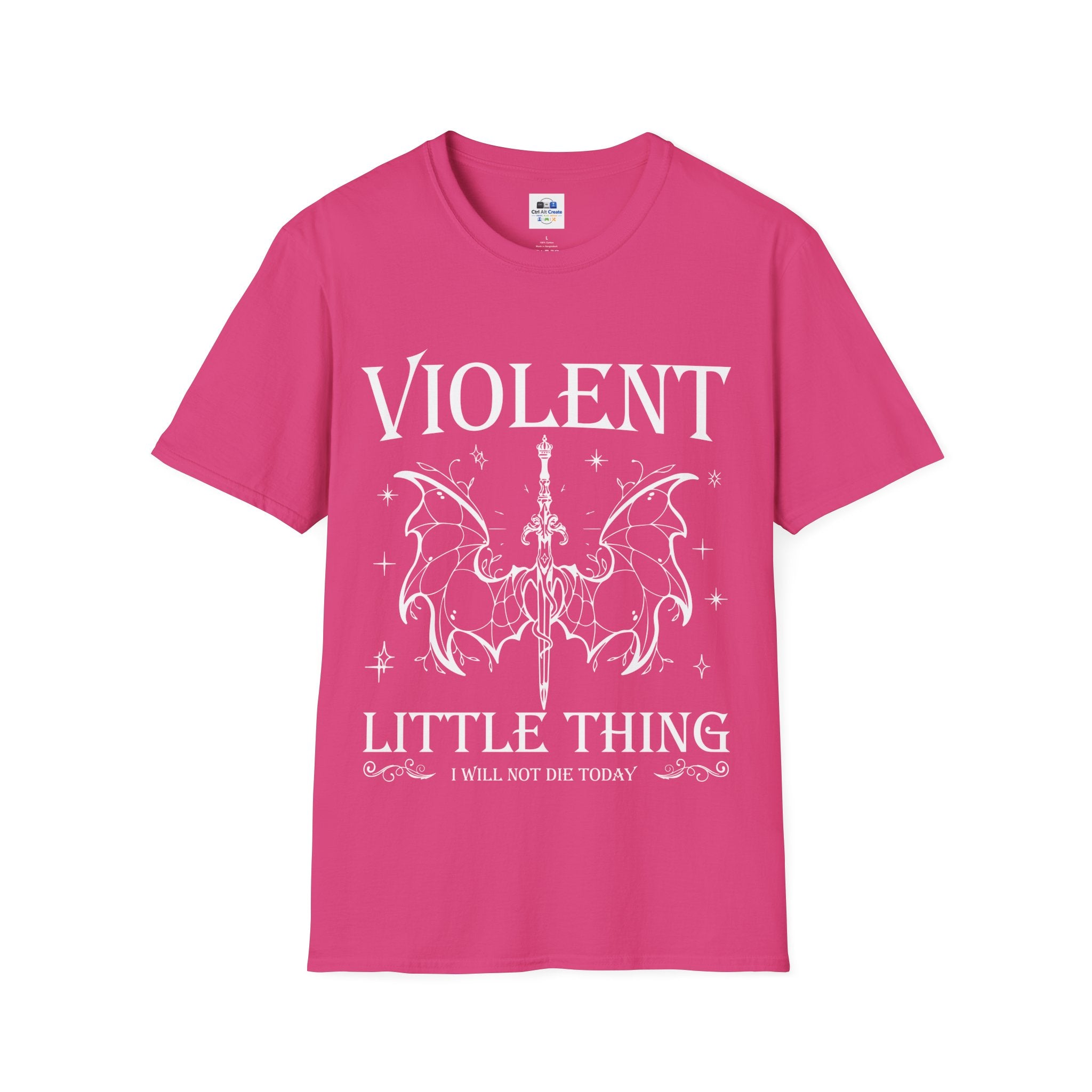 Violent Little Thing — Fourth‑Wing‑Inspired Tee