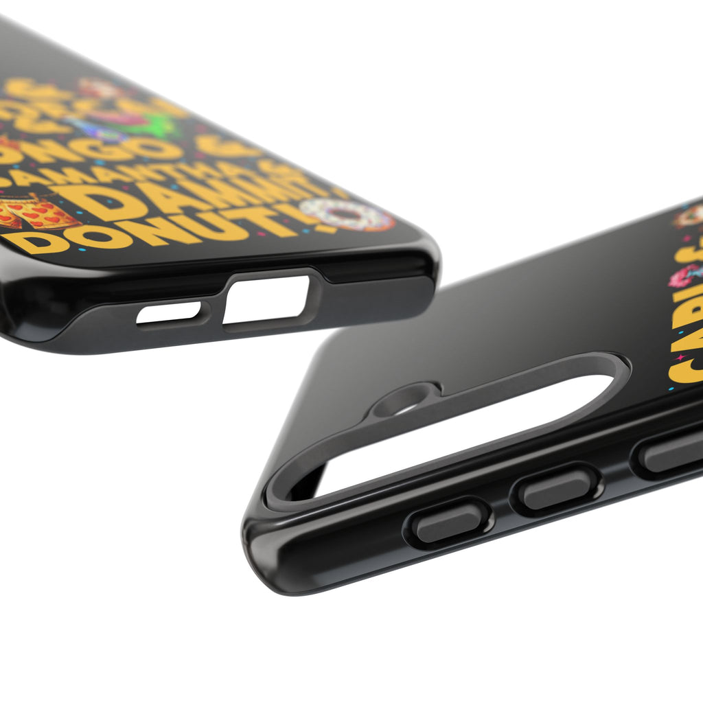 "Carl & Mordecai & Mongo & Samantha & Dammit, Donut!" Phone Case