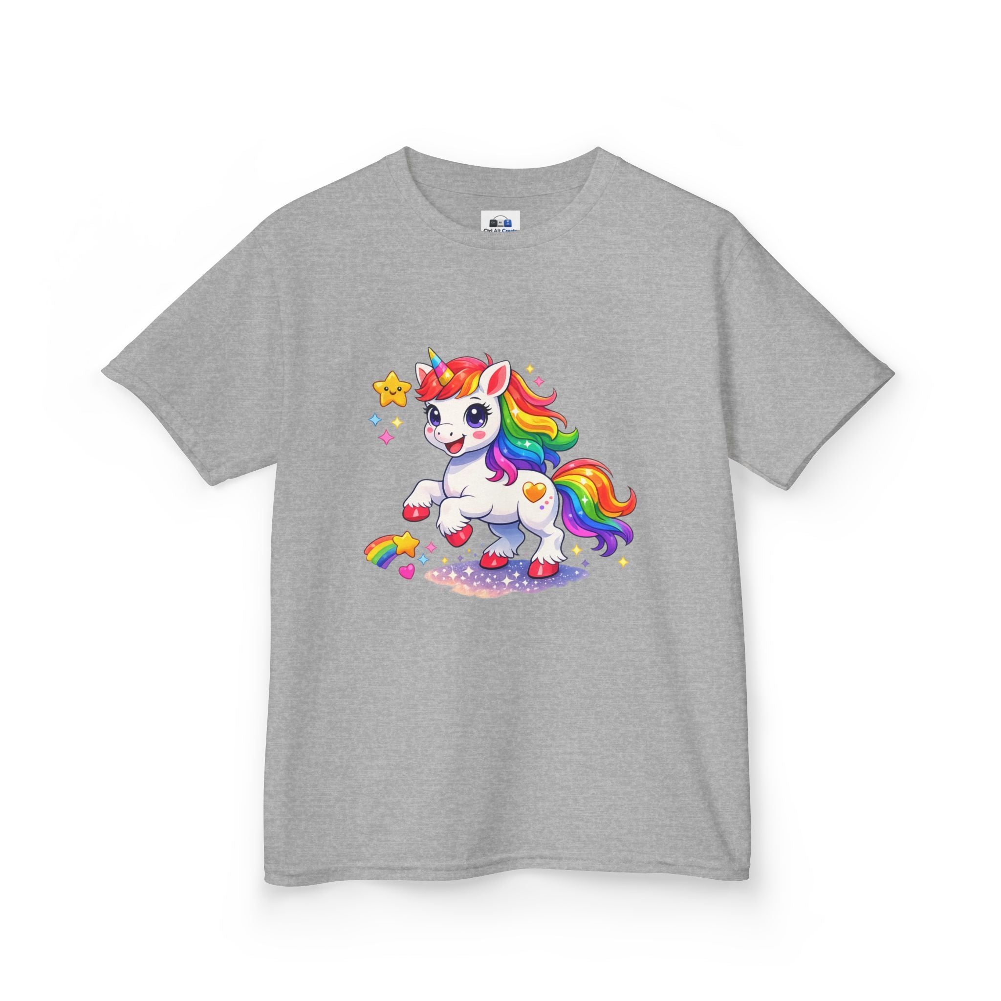 Kids Rainbow Unicorn Tee — Sparkles, Rainbows, and Pure Magic