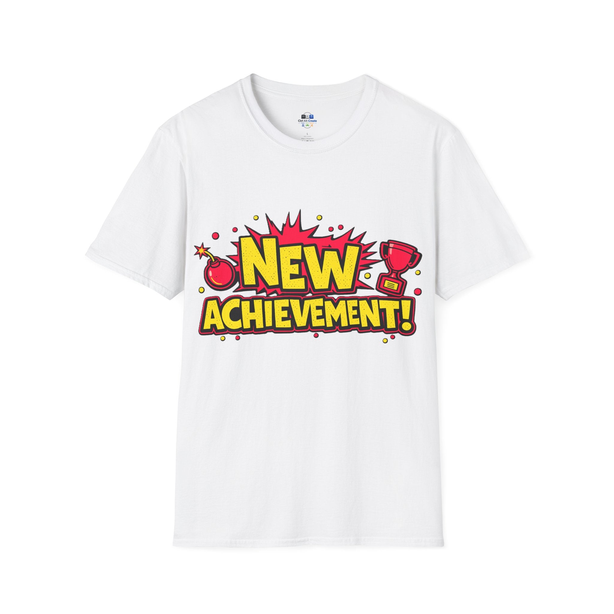 “NEW ACHIEVEMENT!” — Dungeon Crawler Carl Homage Tee