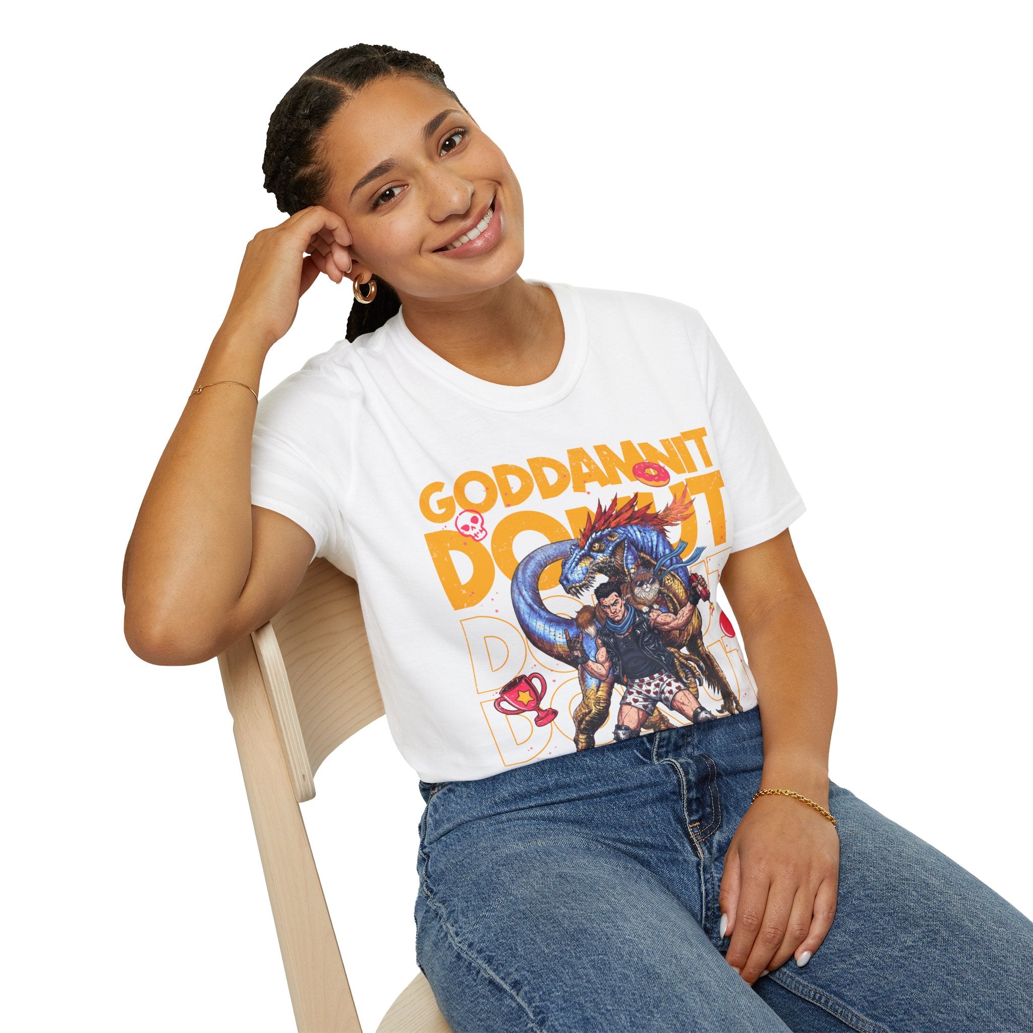 “GODDAMNIT DONUT” — Dungeon Crawler Carl Homage Tee