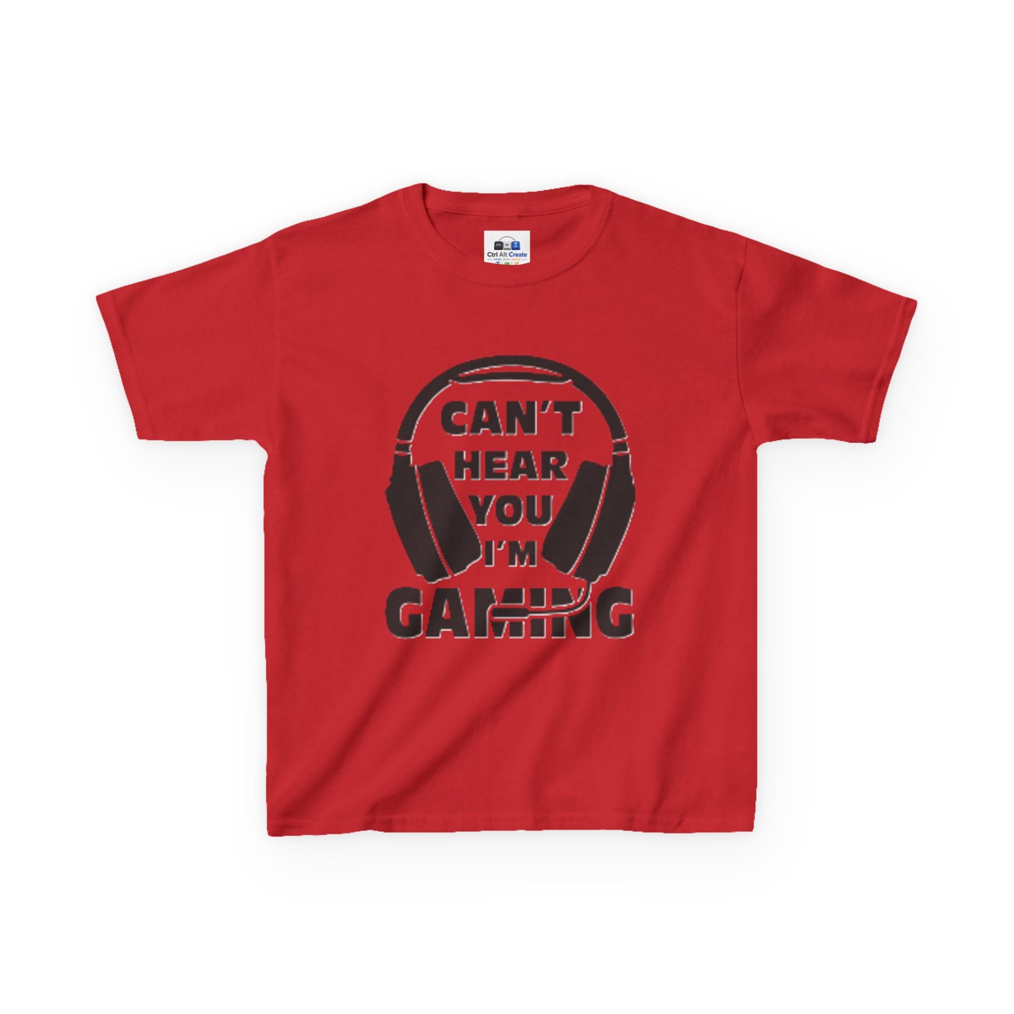 Kids "Can't Hear You I'm Gaming" T-shirt