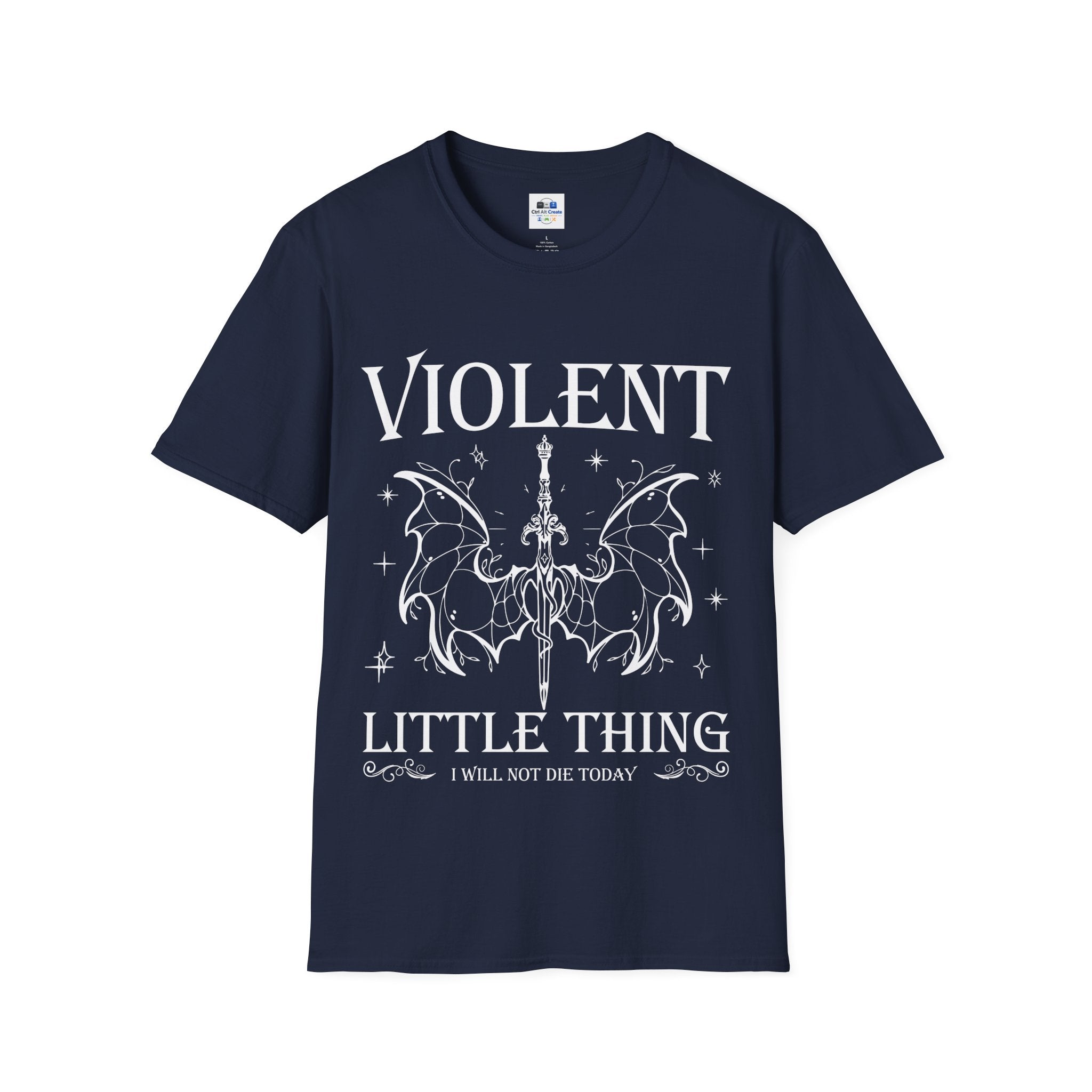 Violent Little Thing — Fourth‑Wing‑Inspired Tee