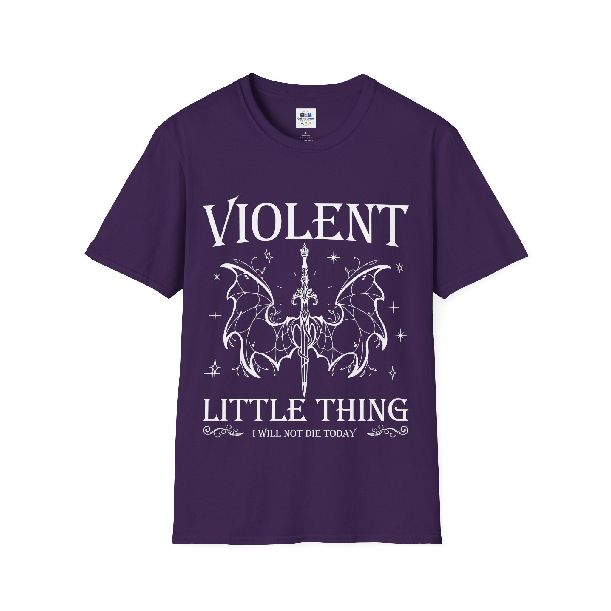 Violent Little Thing — Fourth‑Wing‑Inspired Tee
