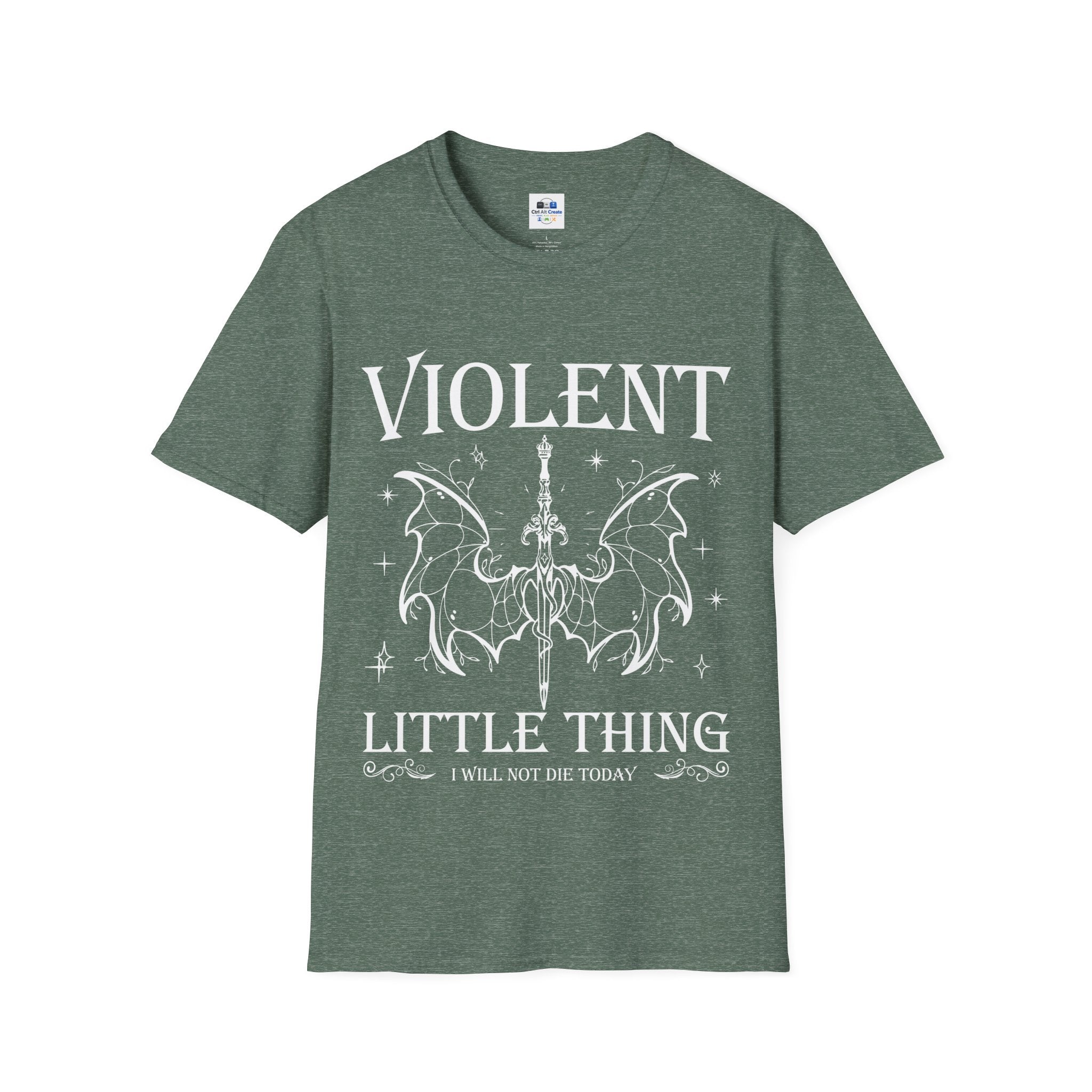 Violent Little Thing — Fourth‑Wing‑Inspired Tee