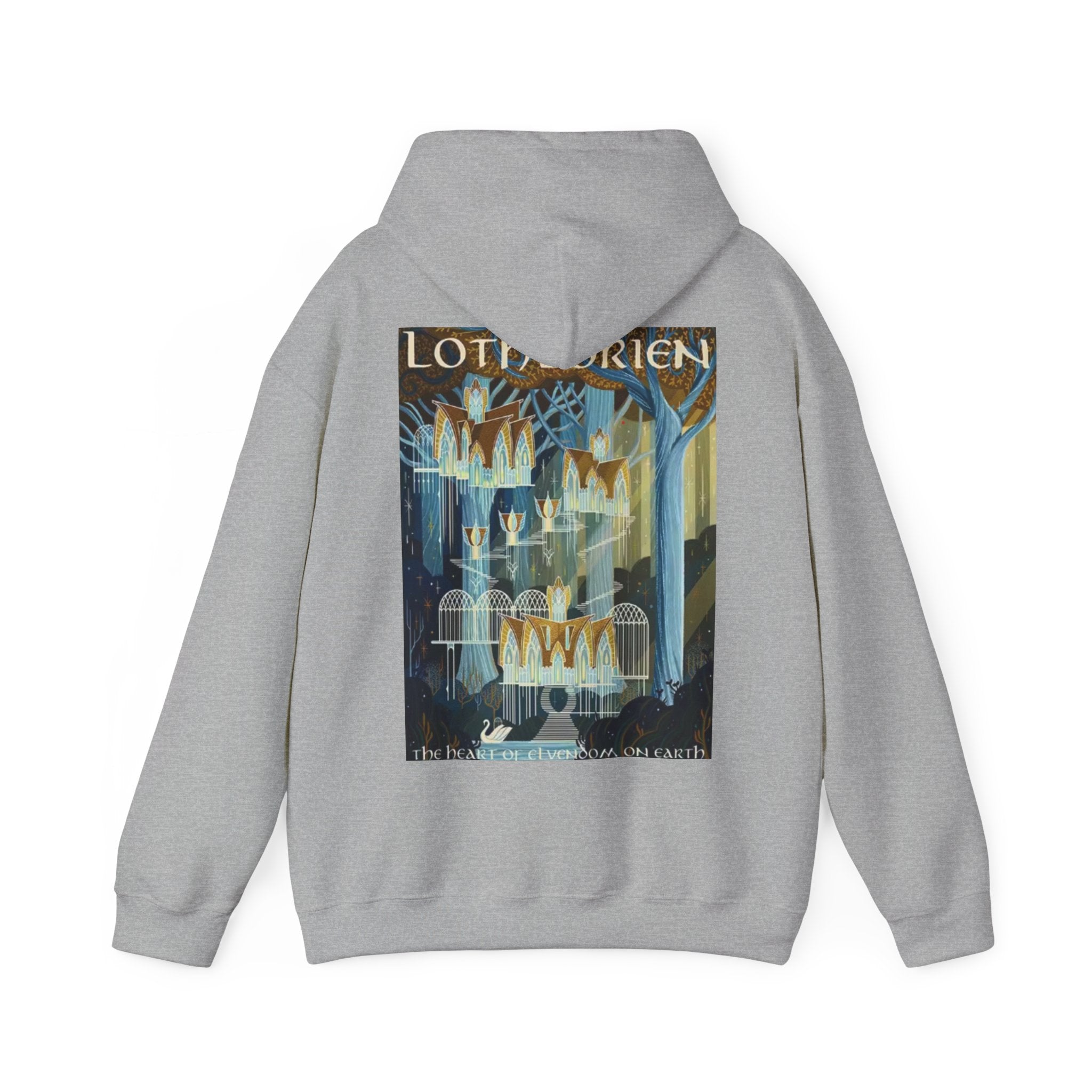 Mystical Lothlórien Forest Graphic Hoodie