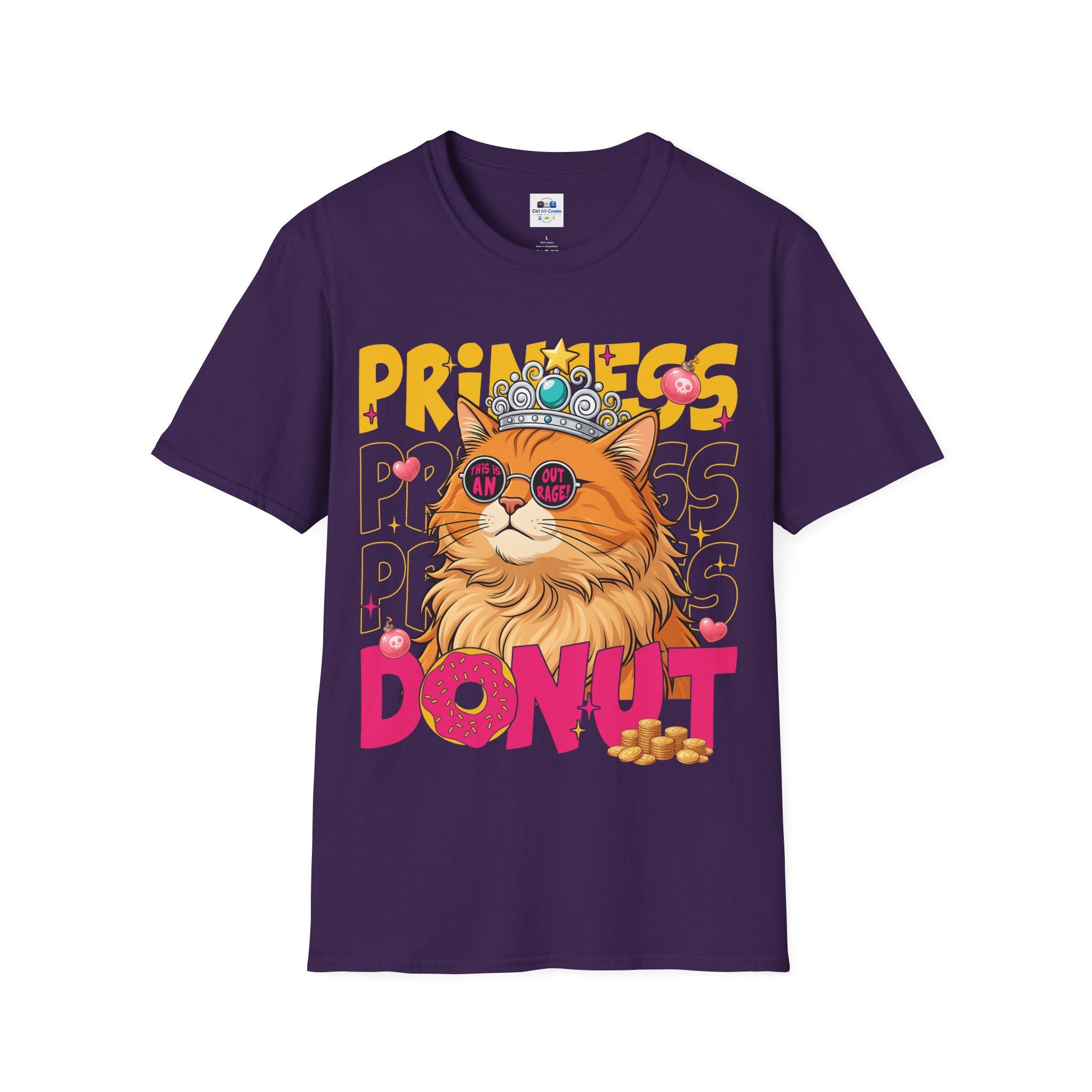 Feline Grand Champion T-Shirt - Royal Feline Graphic Tee