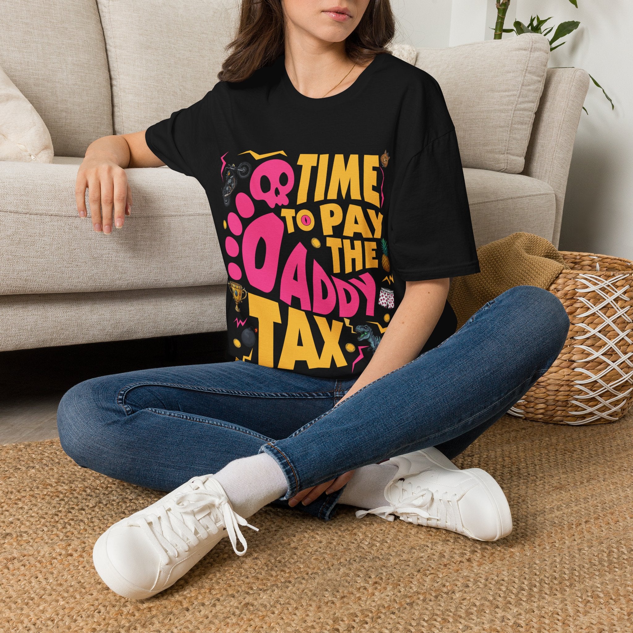 “Time to Pay the Daddy Tax” — Dungeon Crawler Carl Homage Tee