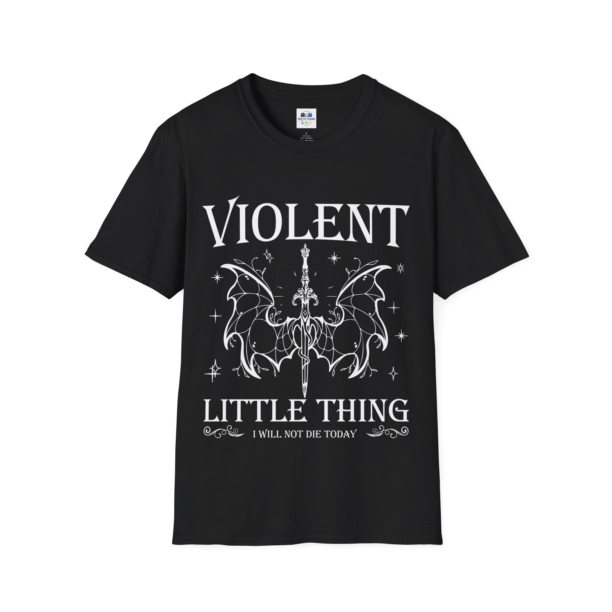 Violent Little Thing — Fourth‑Wing‑Inspired Tee