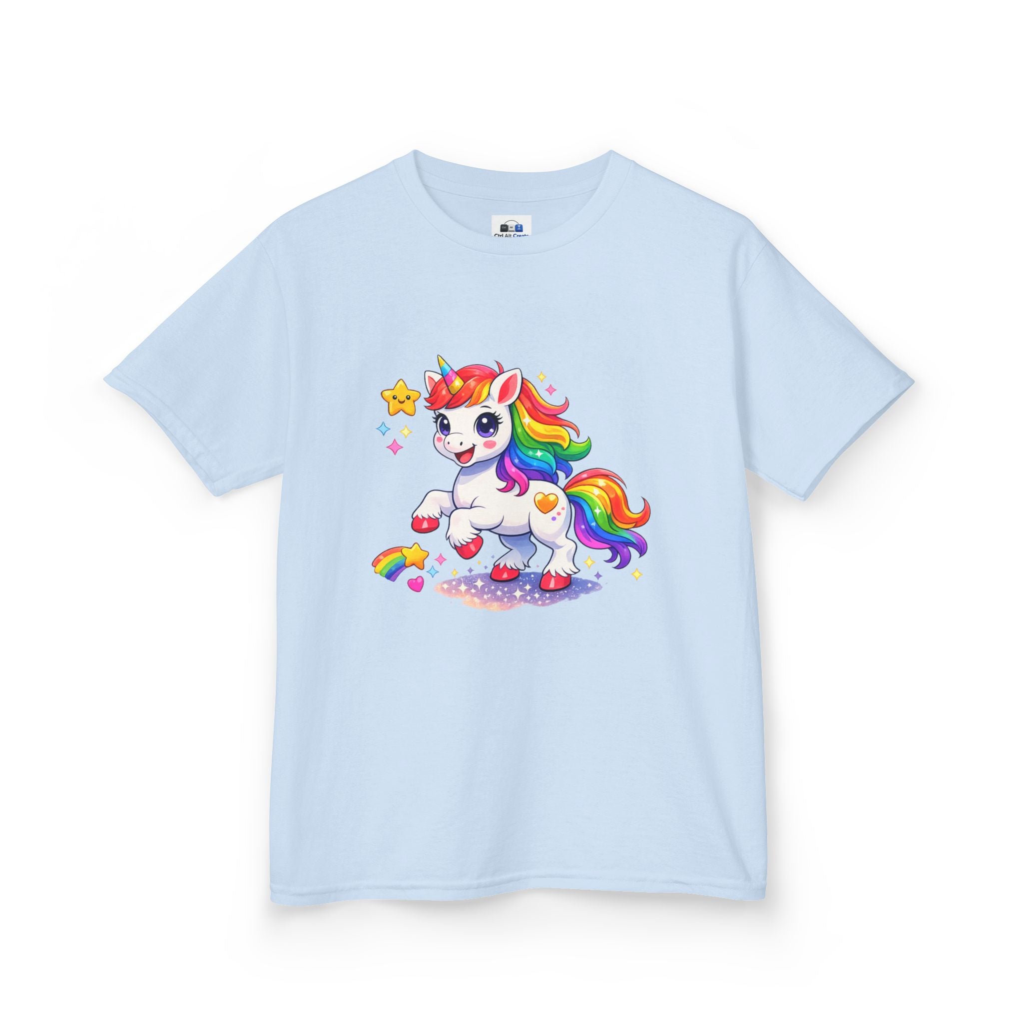 Kids Rainbow Unicorn Tee — Sparkles, Rainbows, and Pure Magic