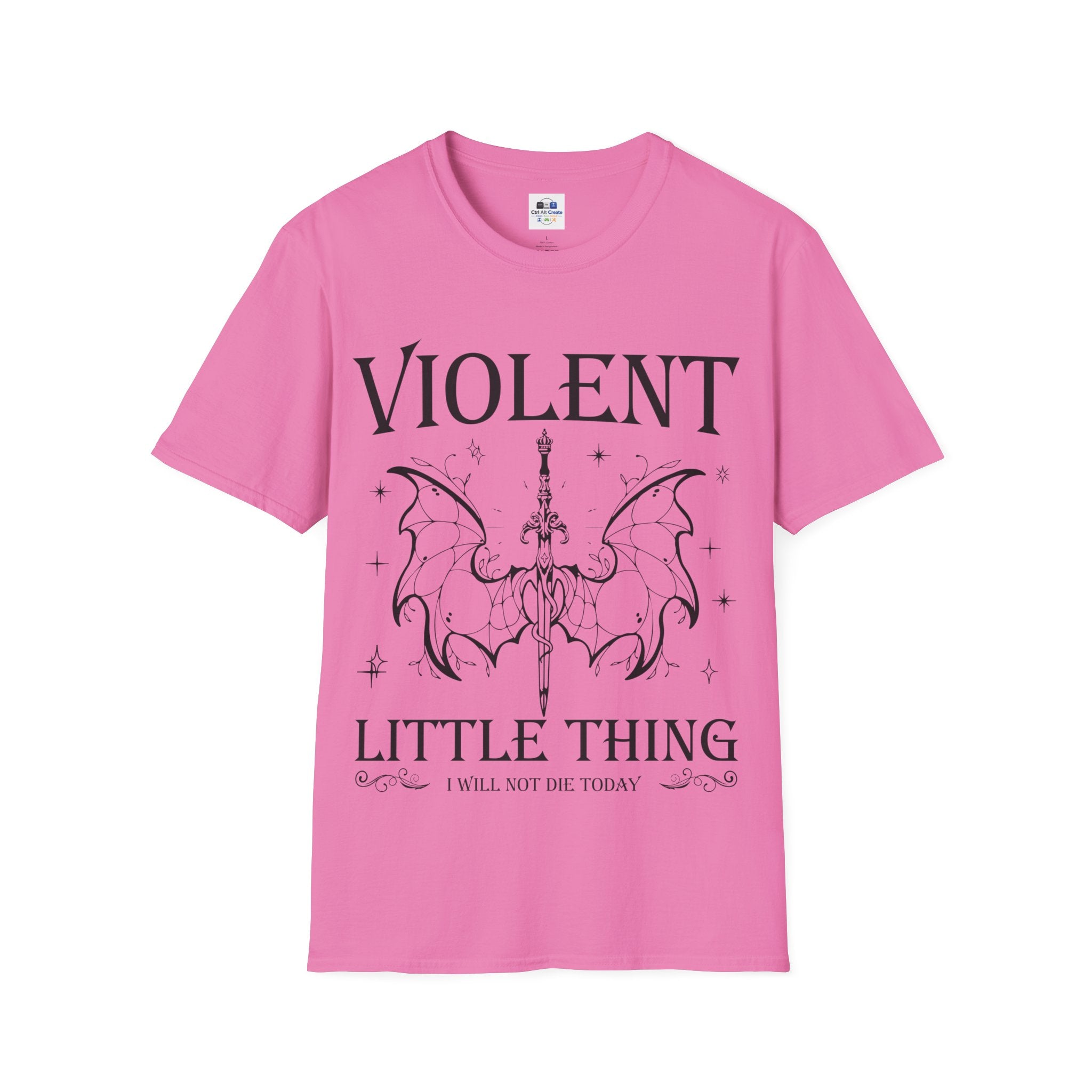 Violent Little Thing — Fourth‑Wing‑Inspired Tee